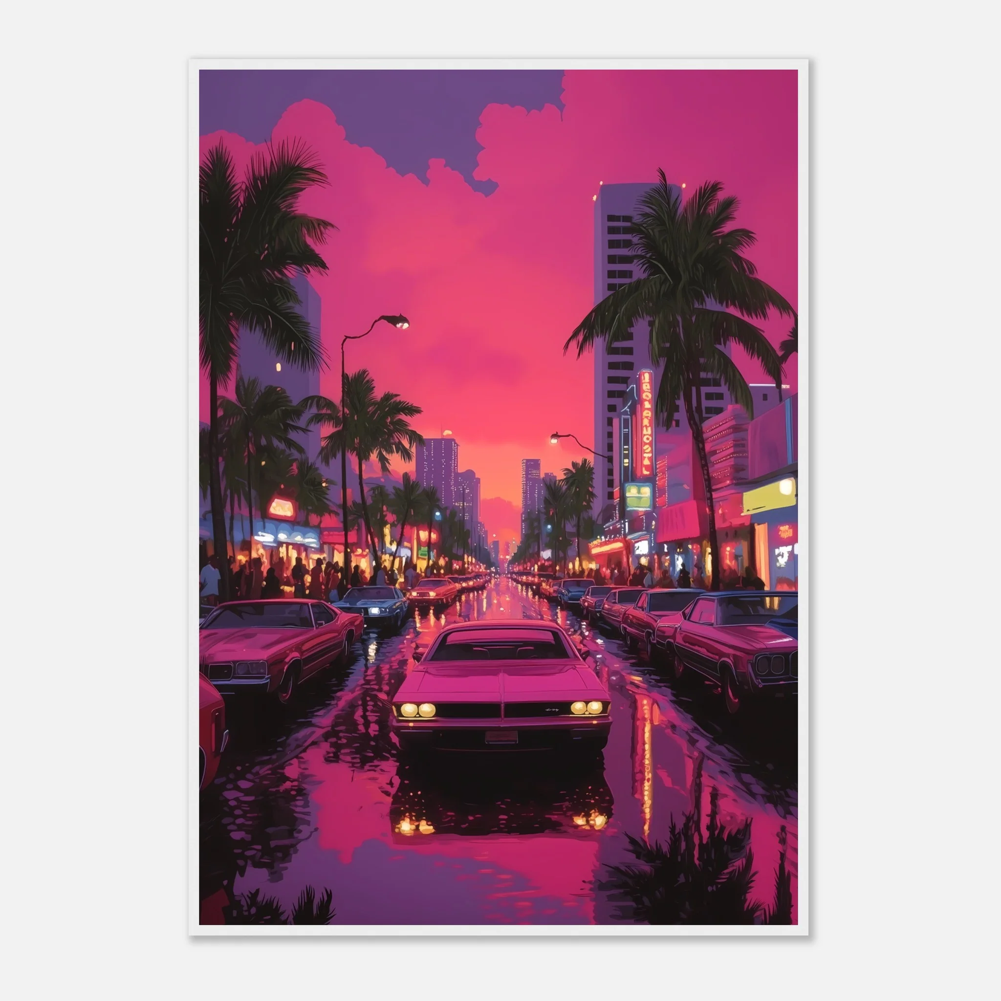 Miami Nights in Neon Glow - Image 19