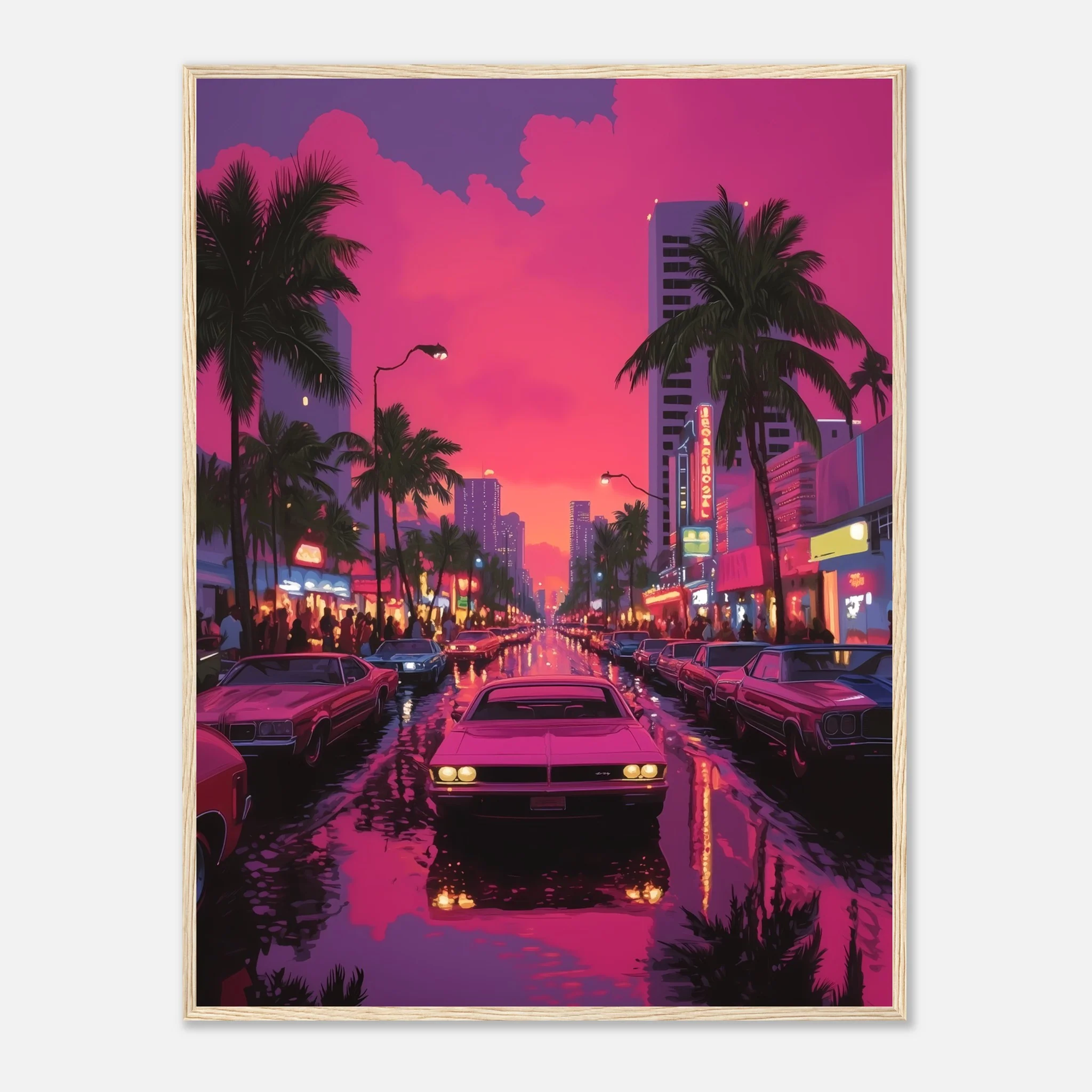 Miami Nights in Neon Glow - Image 20