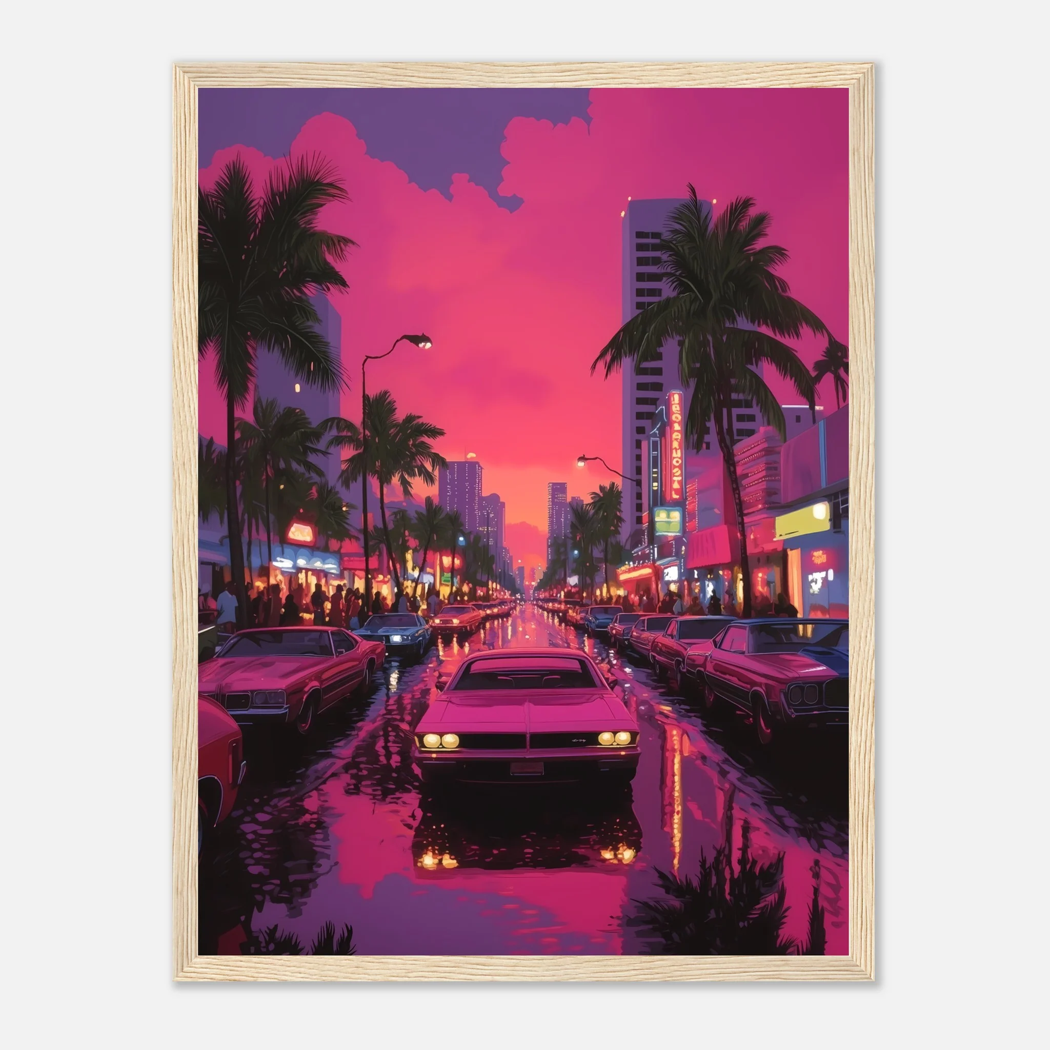 Miami Nights in Neon Glow - Image 21