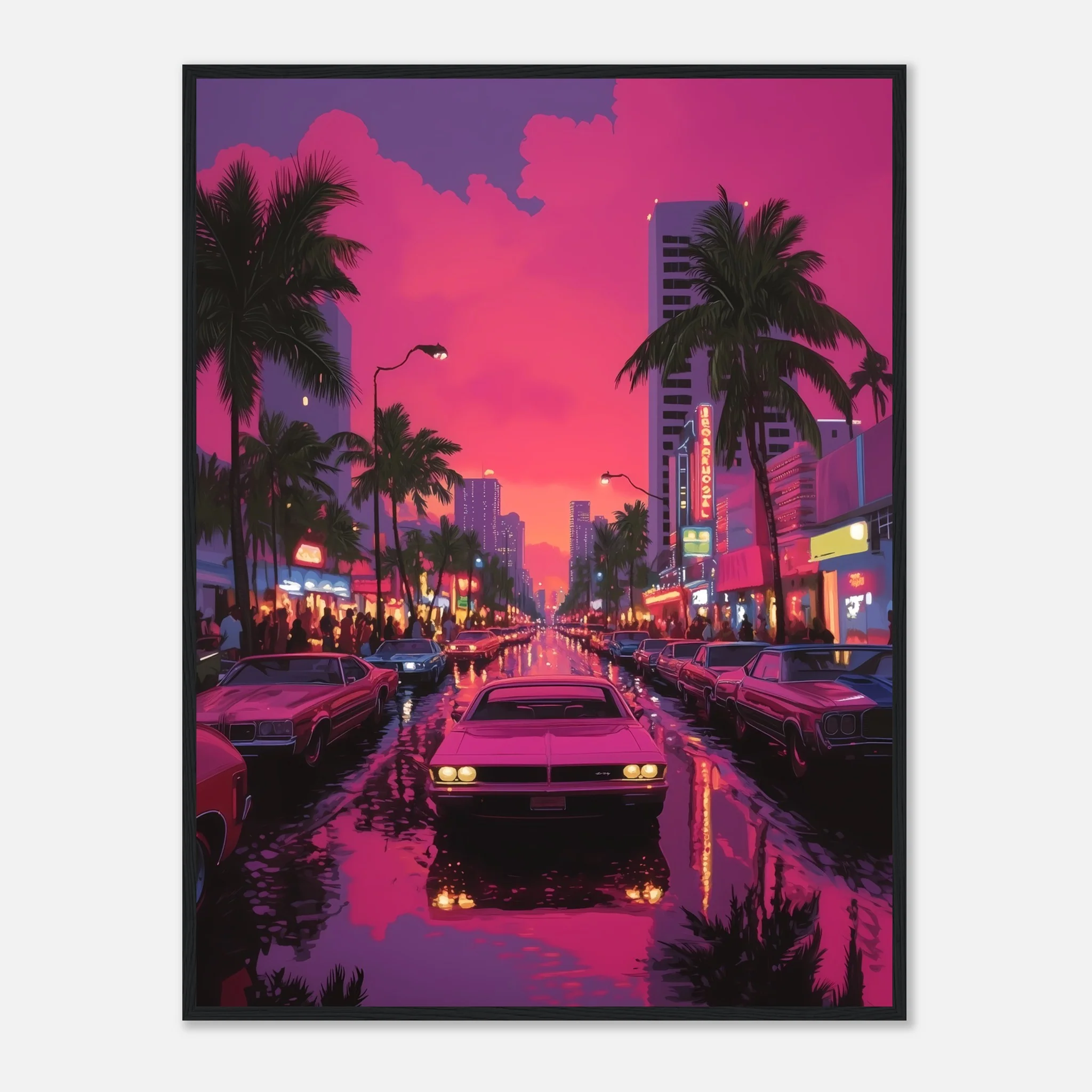Miami Nights in Neon Glow - Image 31