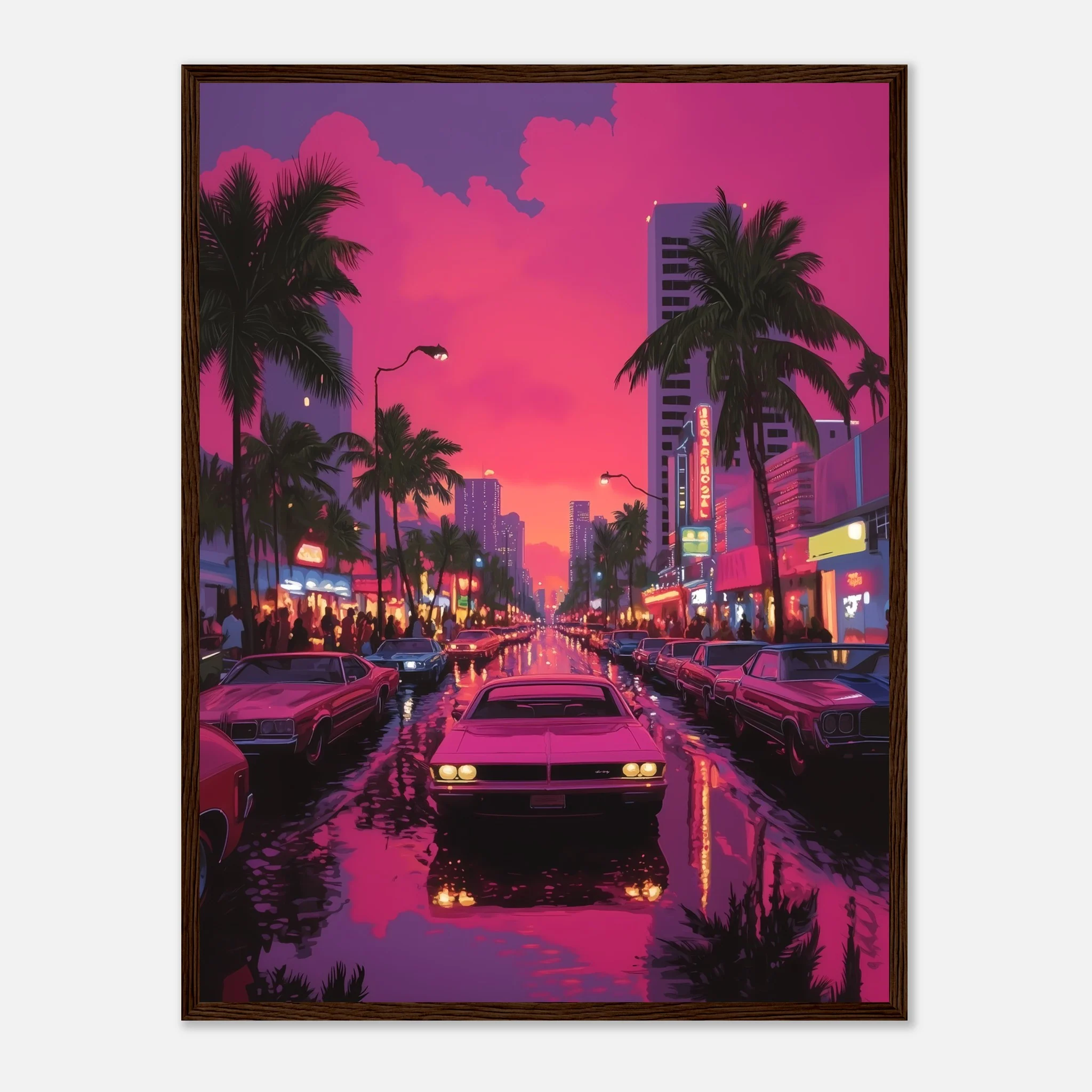 Miami Nights in Neon Glow - Image 32