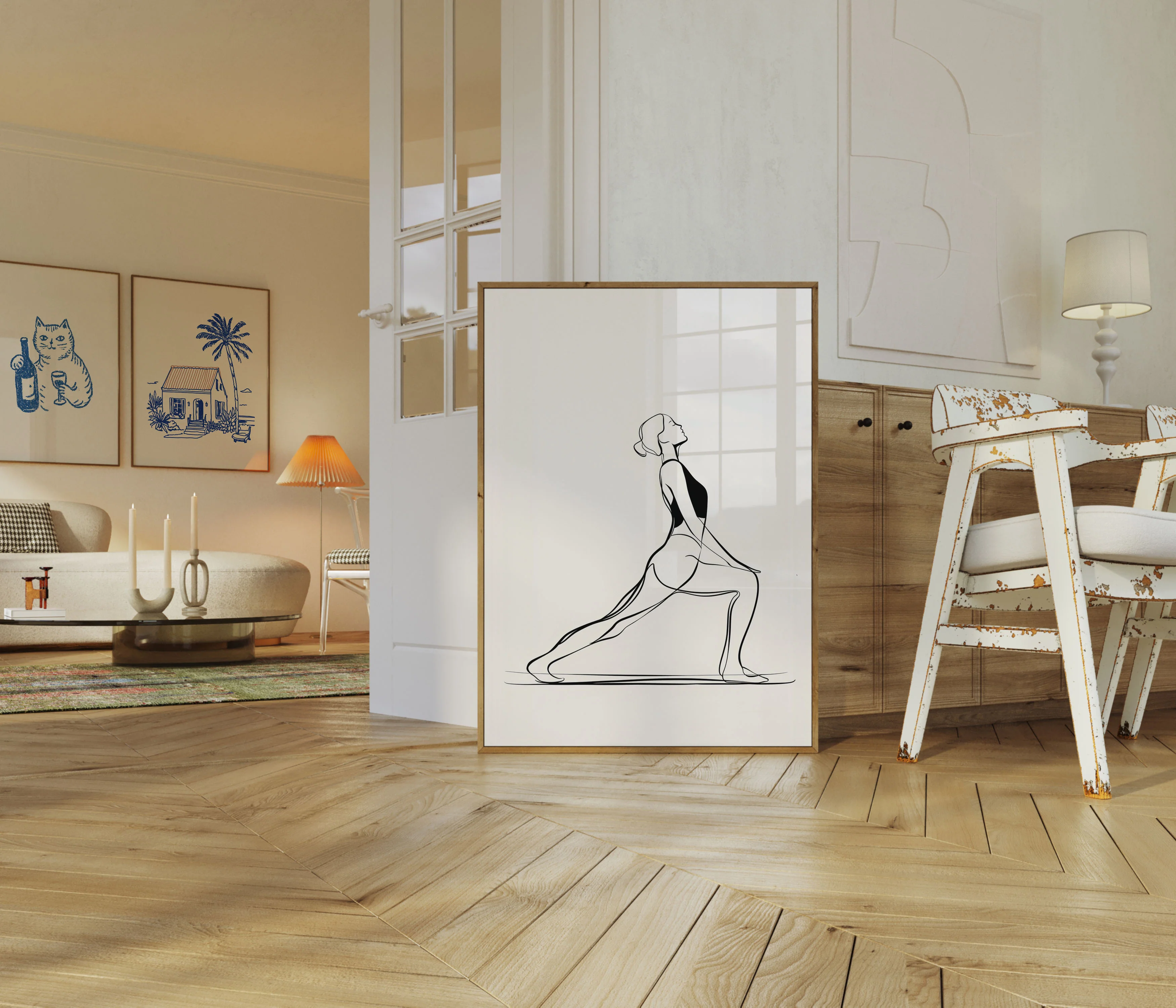 Mindful Flow Yoga Poster - Image 5