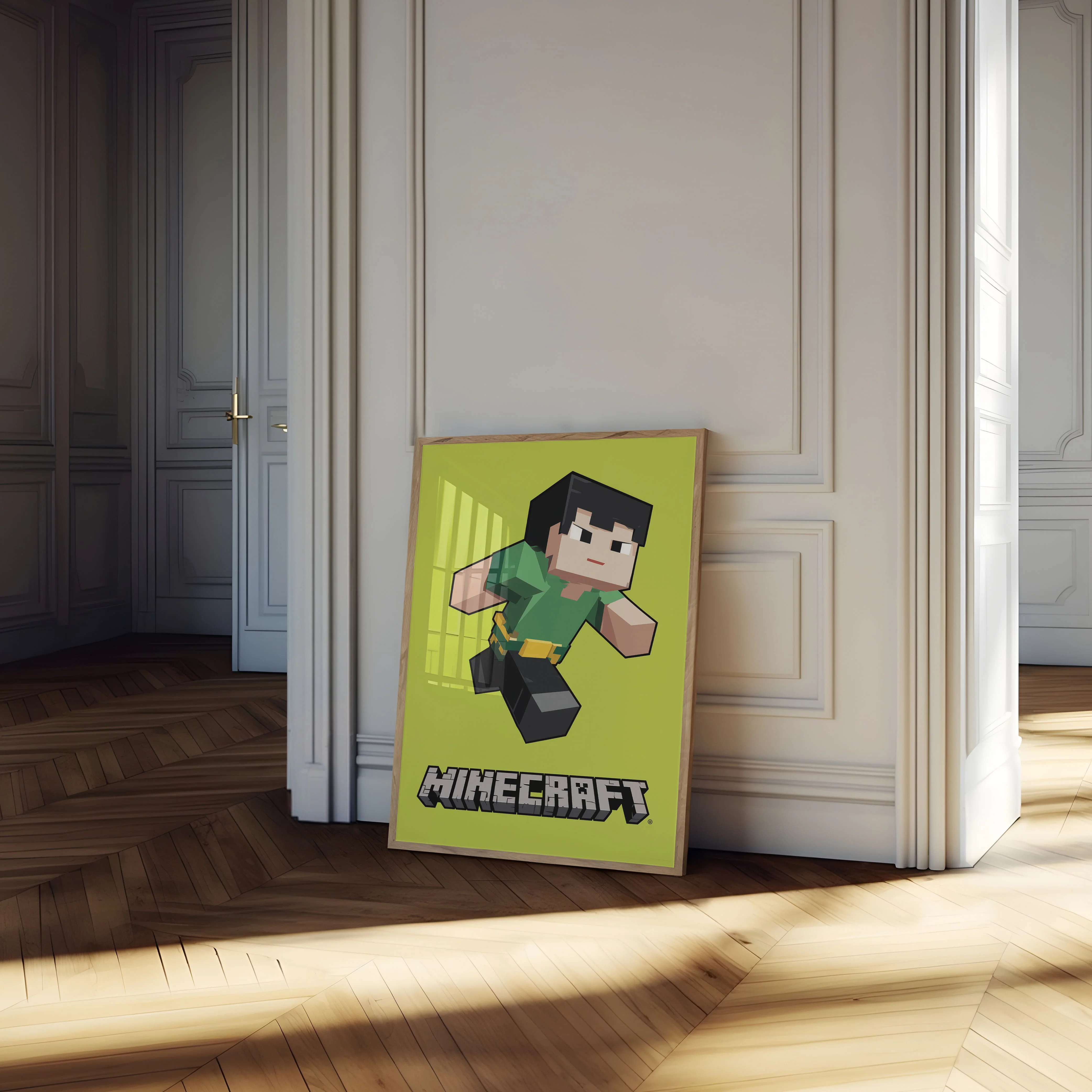 Minecraft Character Jump Poster - Image 4