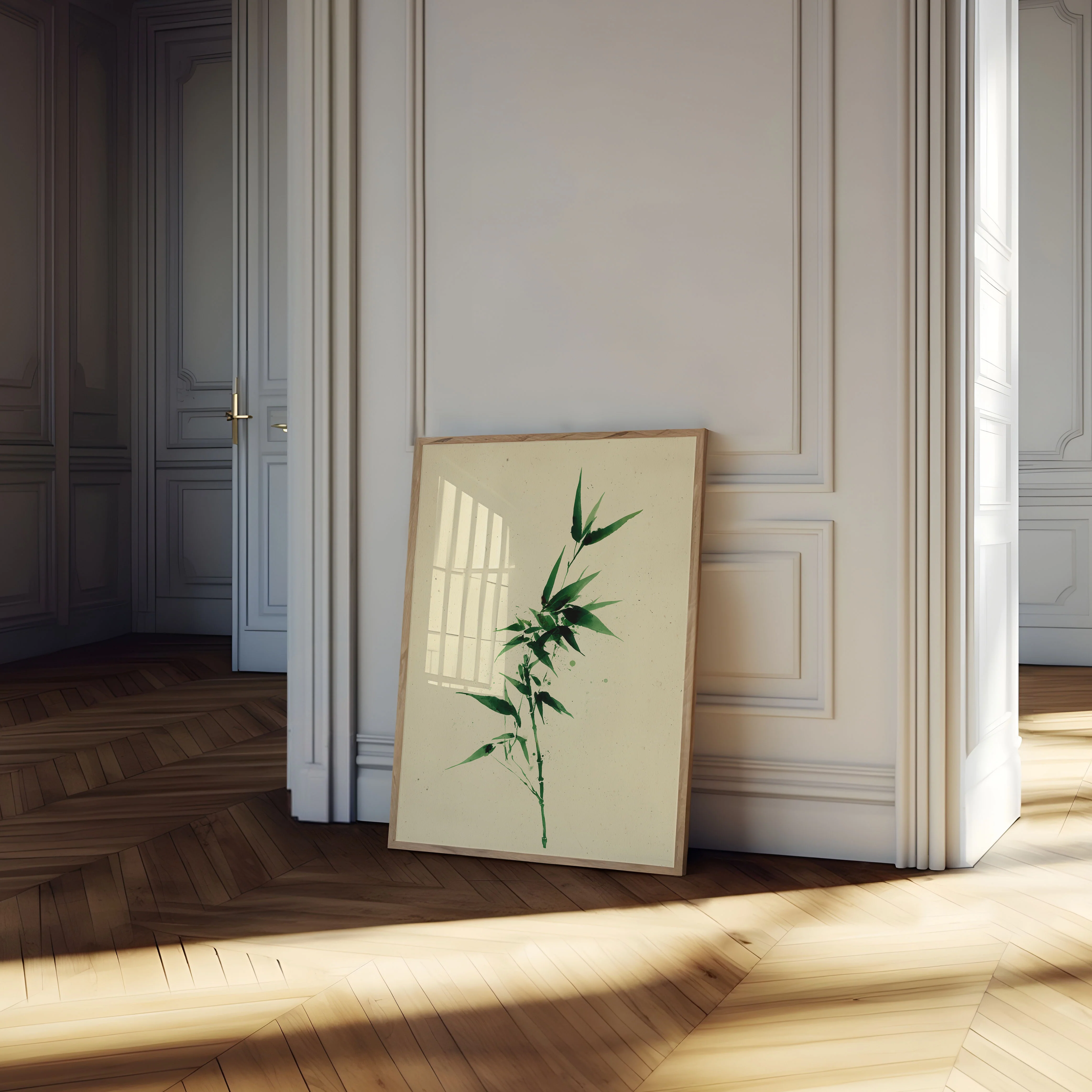 Minimalist Bamboo Branch Poster - Image 4