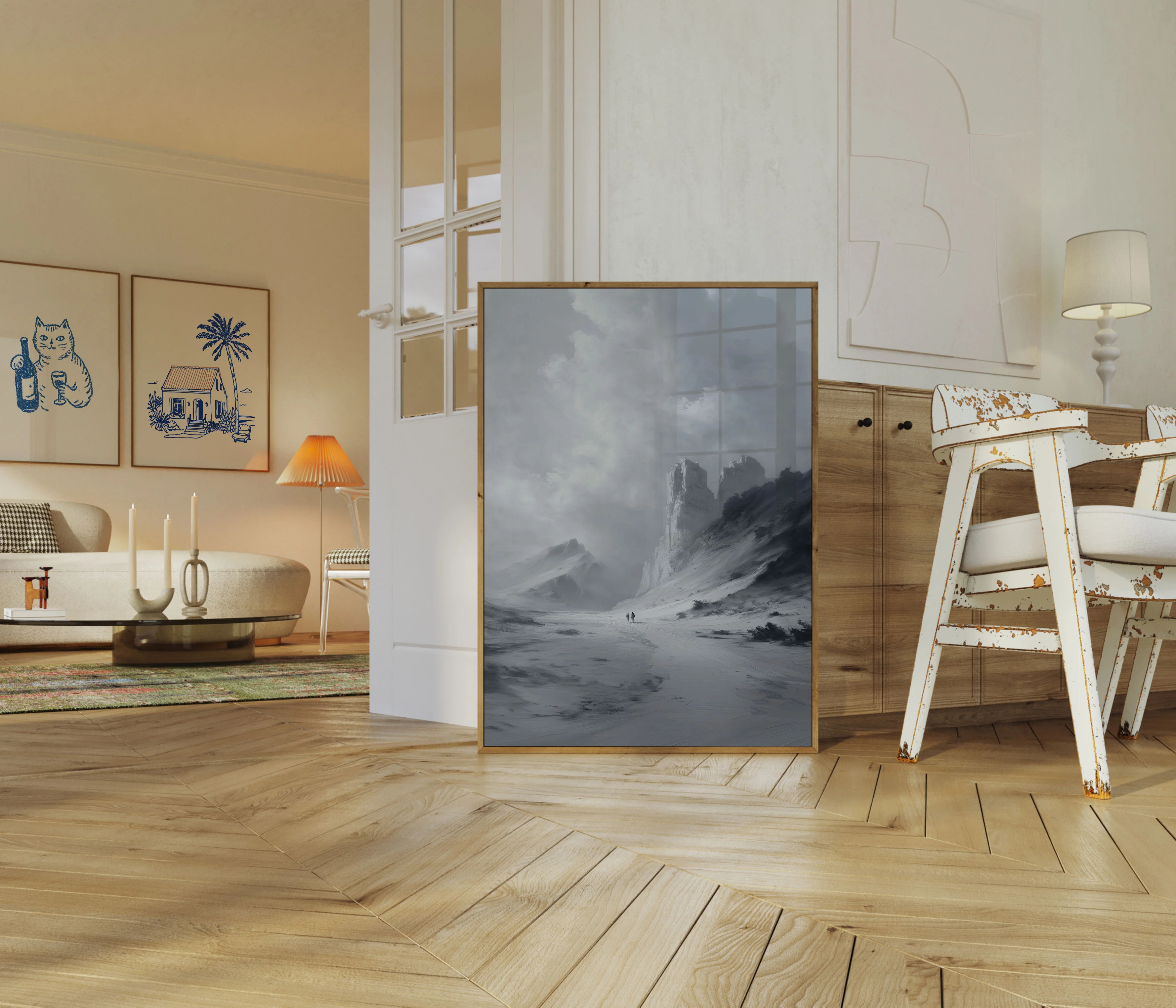 Misty Mountain Journey Poster - Image 5