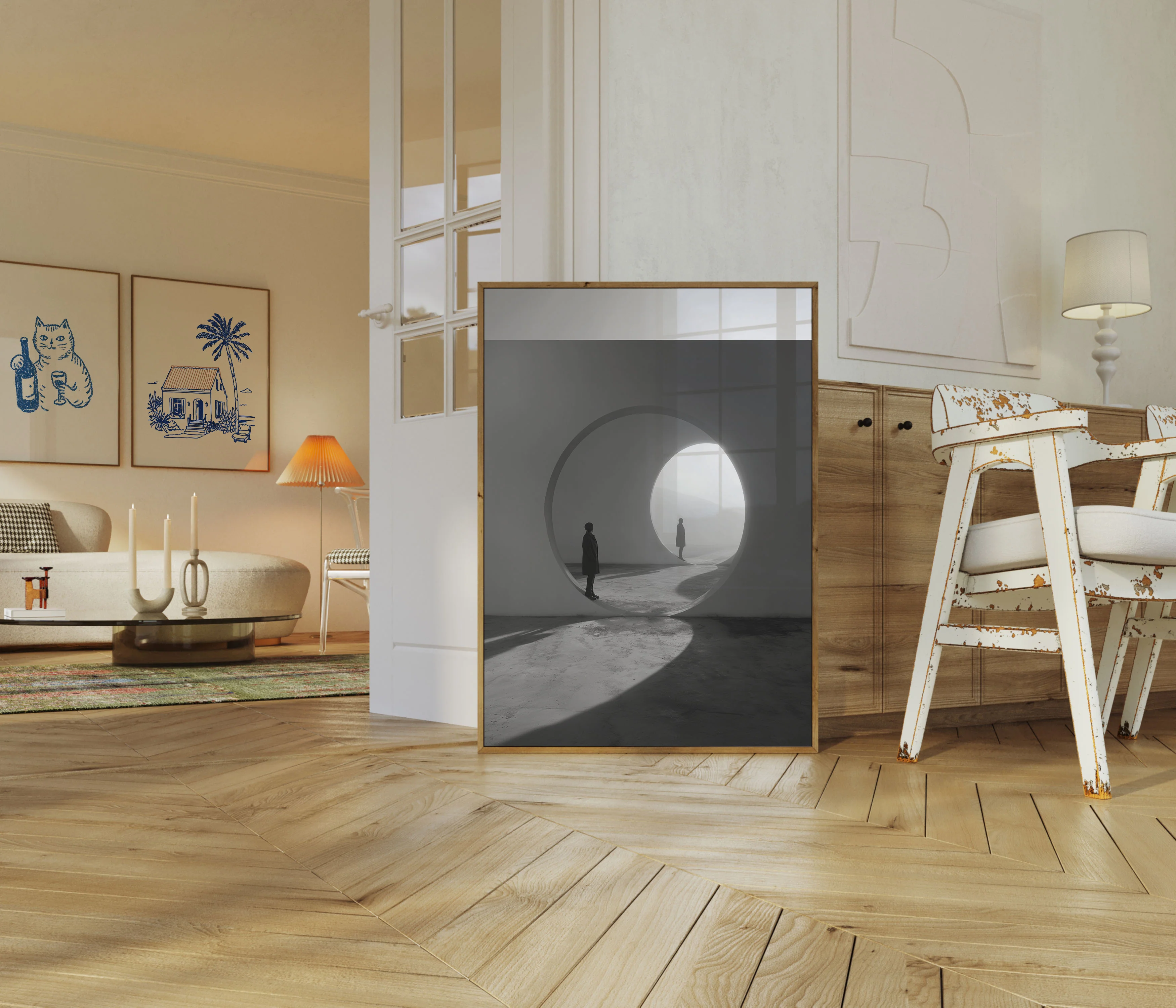 Modern Tunnel Architecture Poster - Image 5