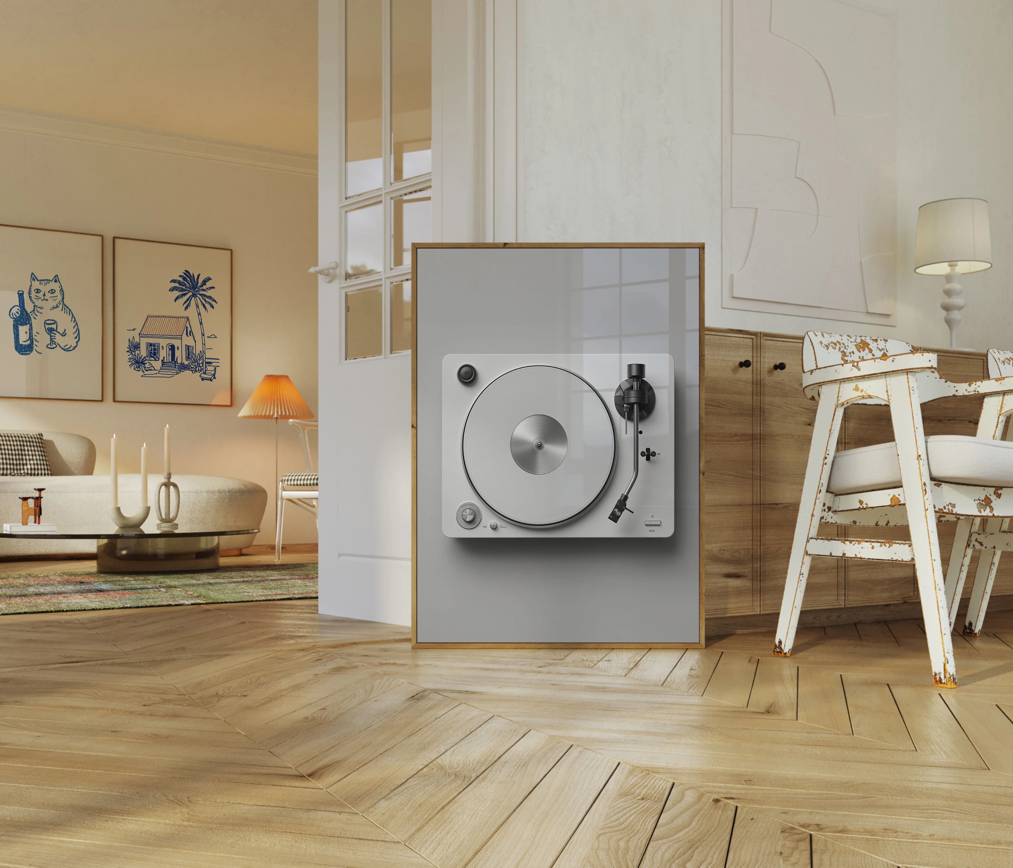 Modern Vintage Turntable Poster - Image 5