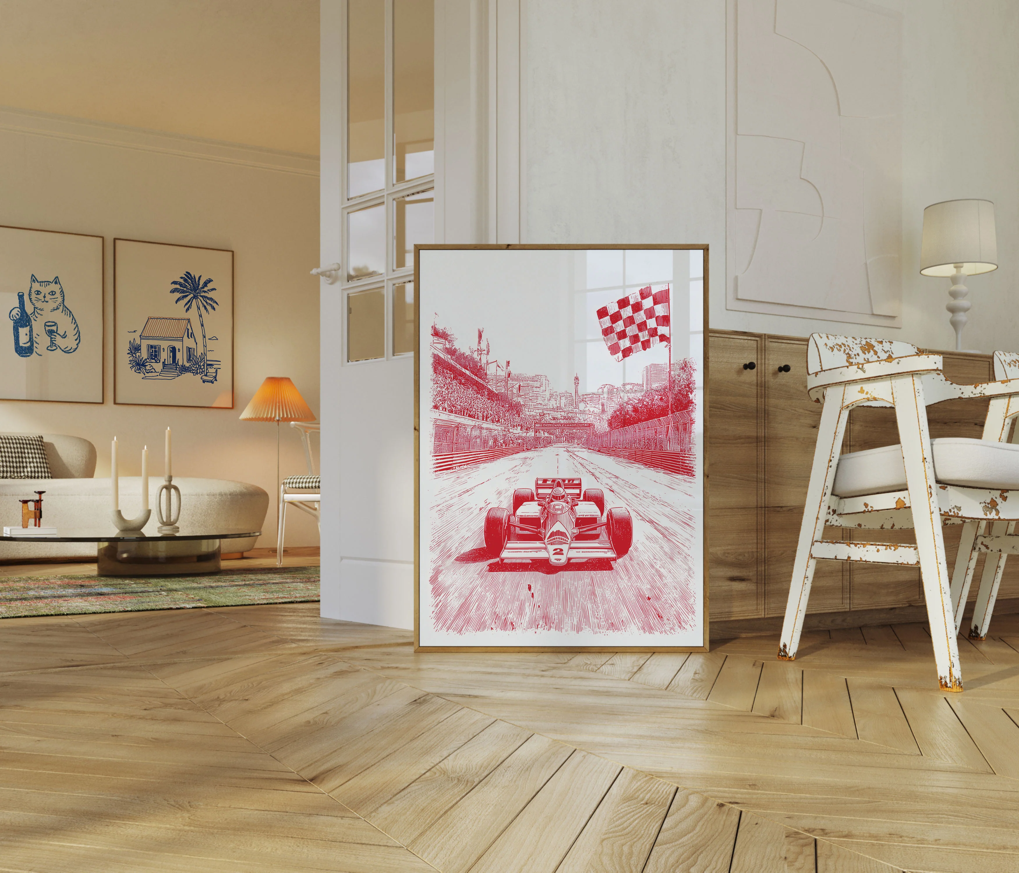 Monaco Grand Prix Racing Poster - Image 5