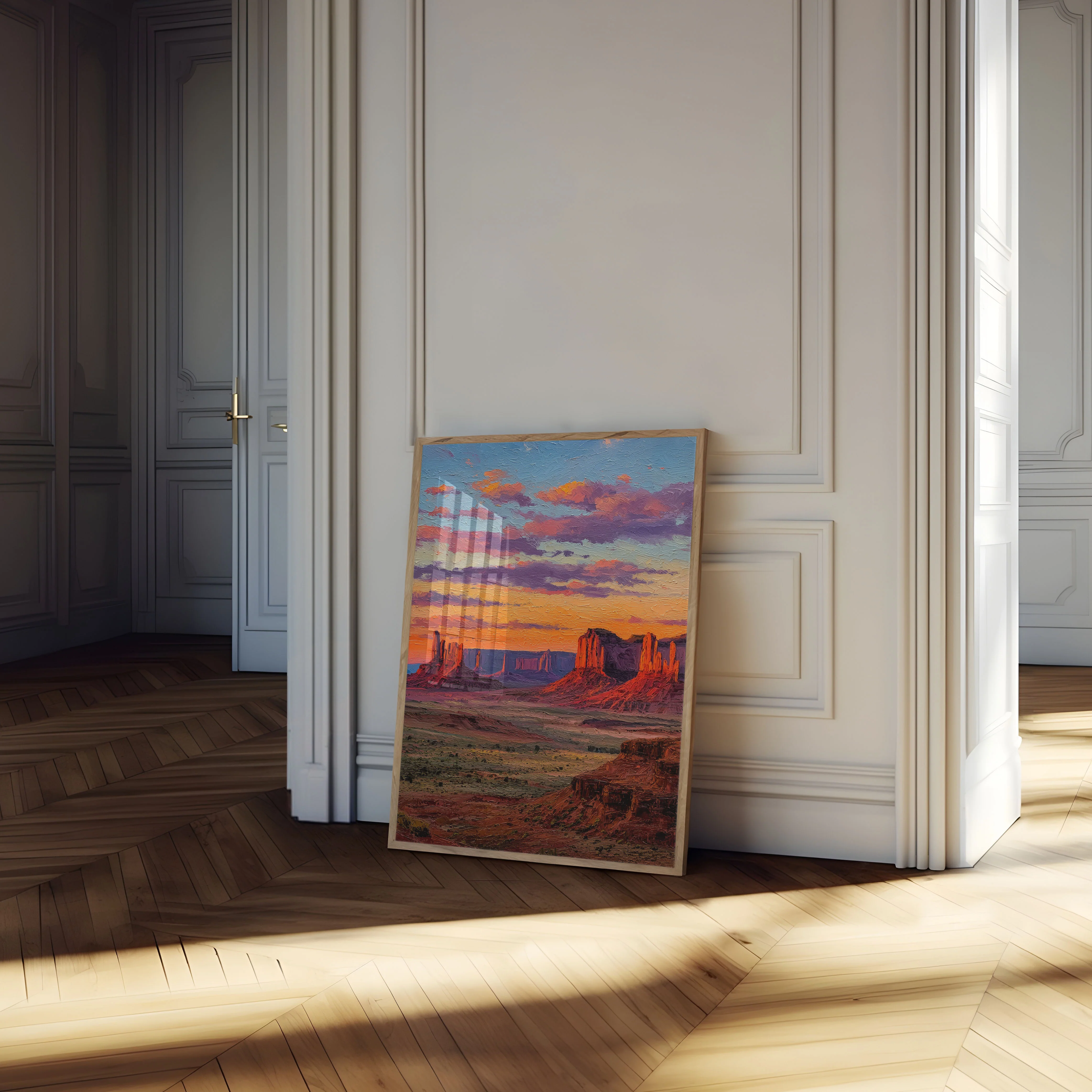 Monument Valley Desert Sunset Poster - Image 4