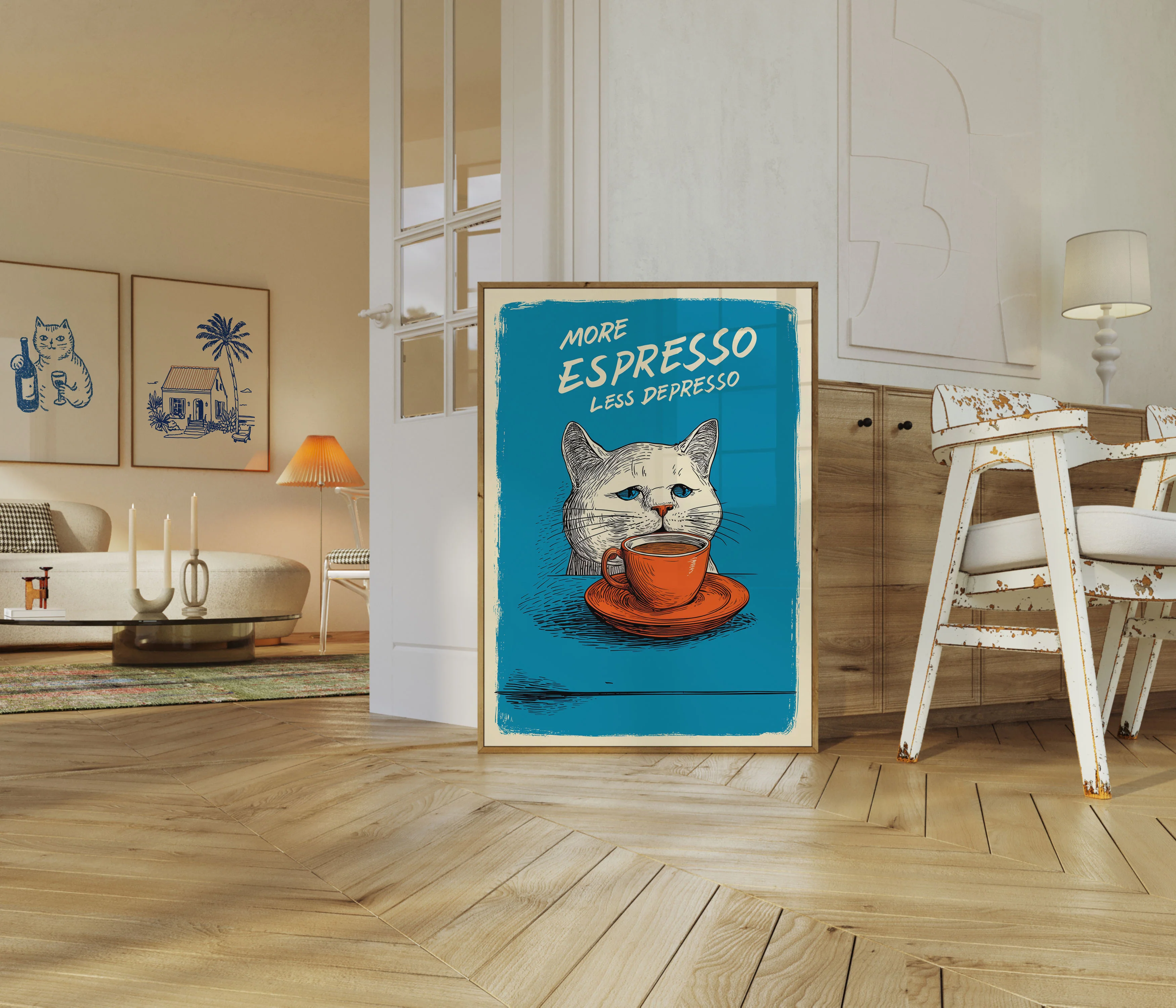 More Espresso Less Depresso Poster - Image 5