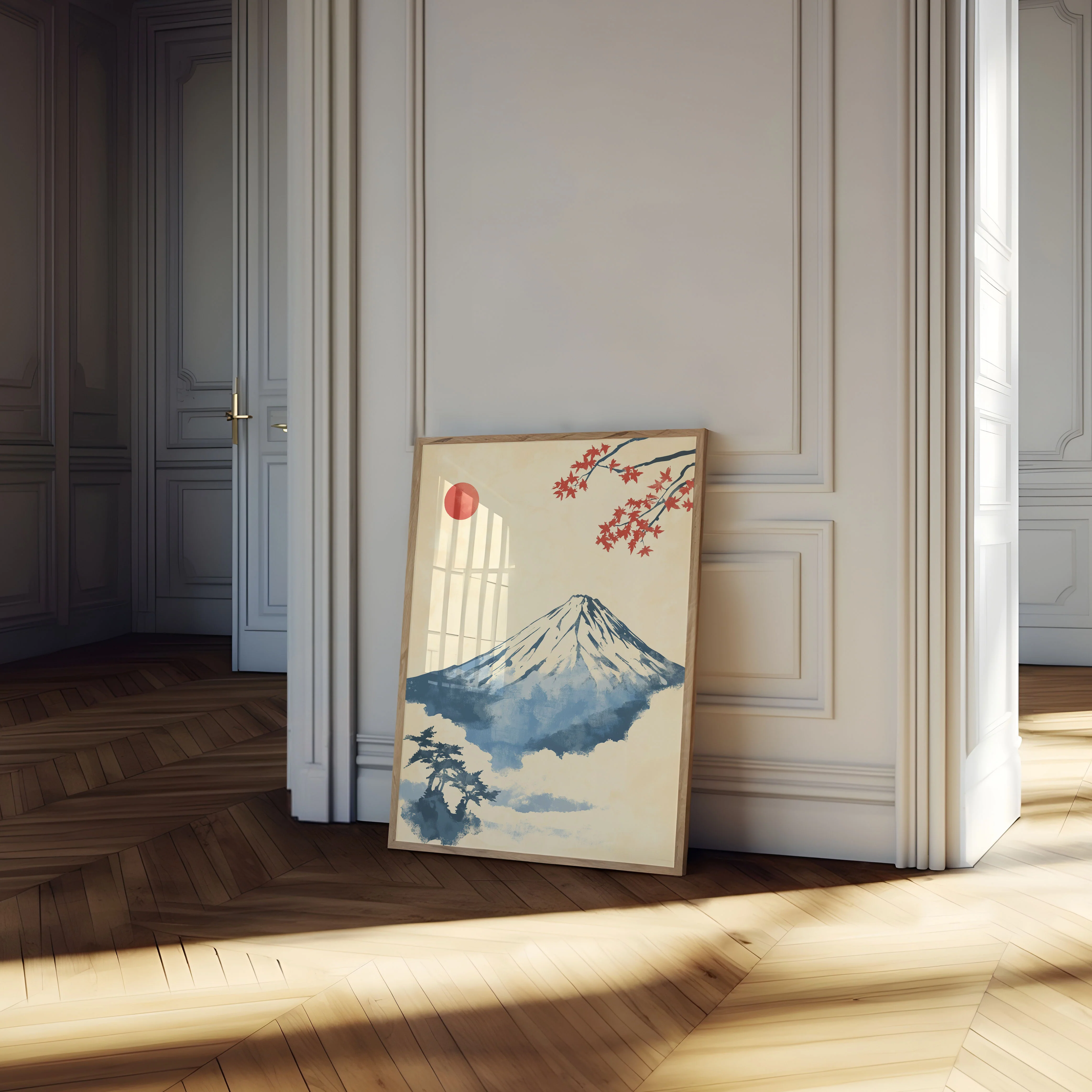 Mount Fuji Cherry Blossom Poster - Image 4