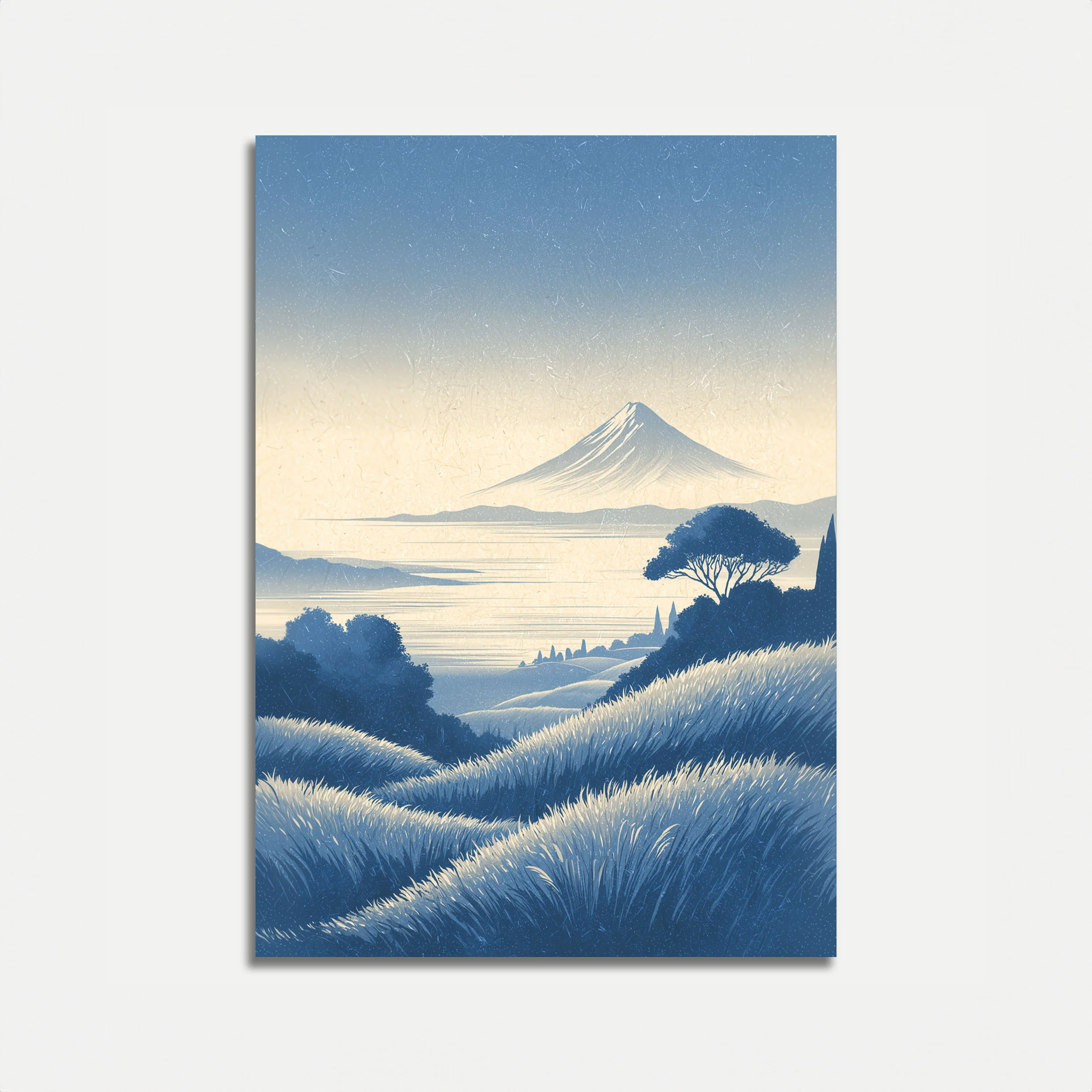 Mount Fuji Landscape Poster