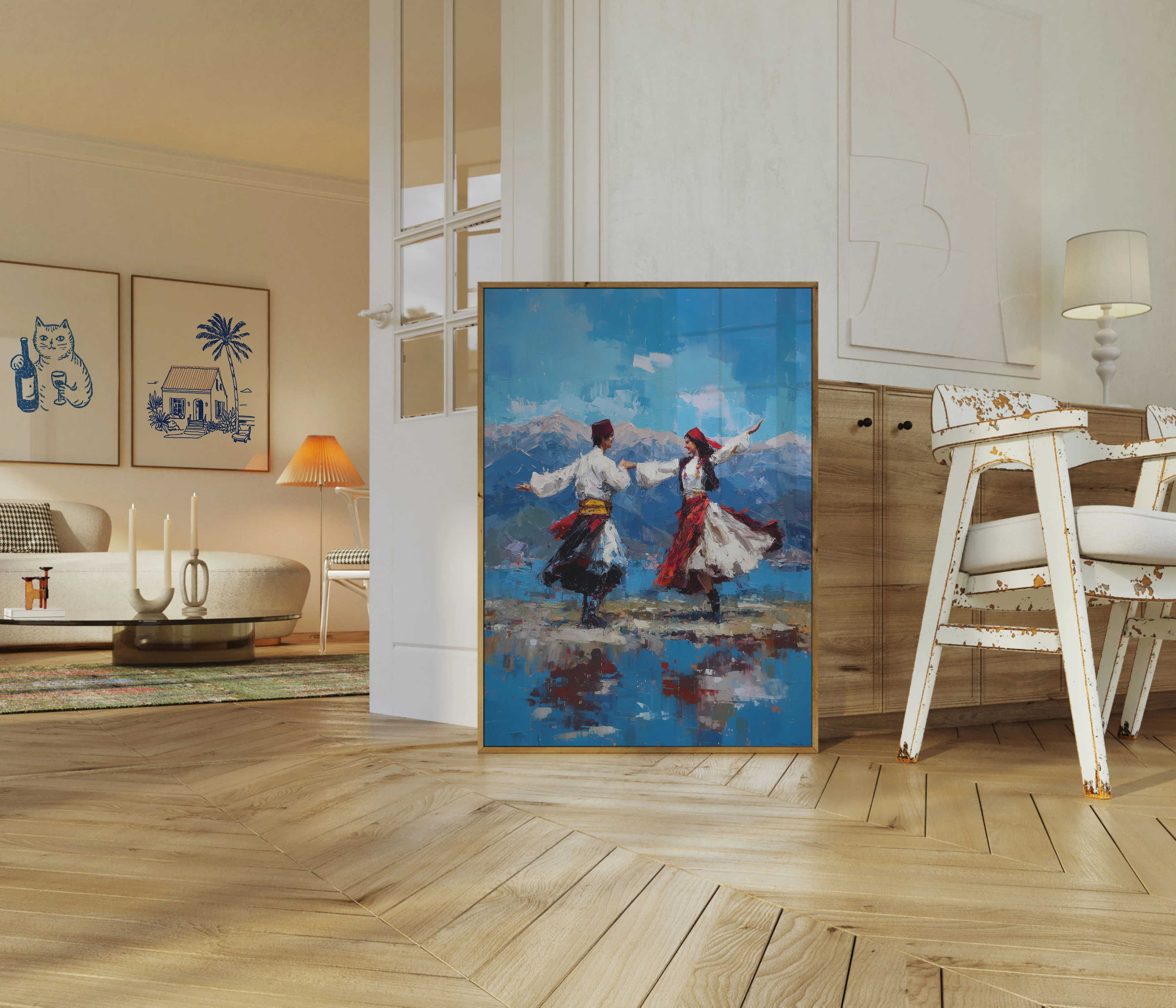 Mountain Folk Dancing Poster - Image 5
