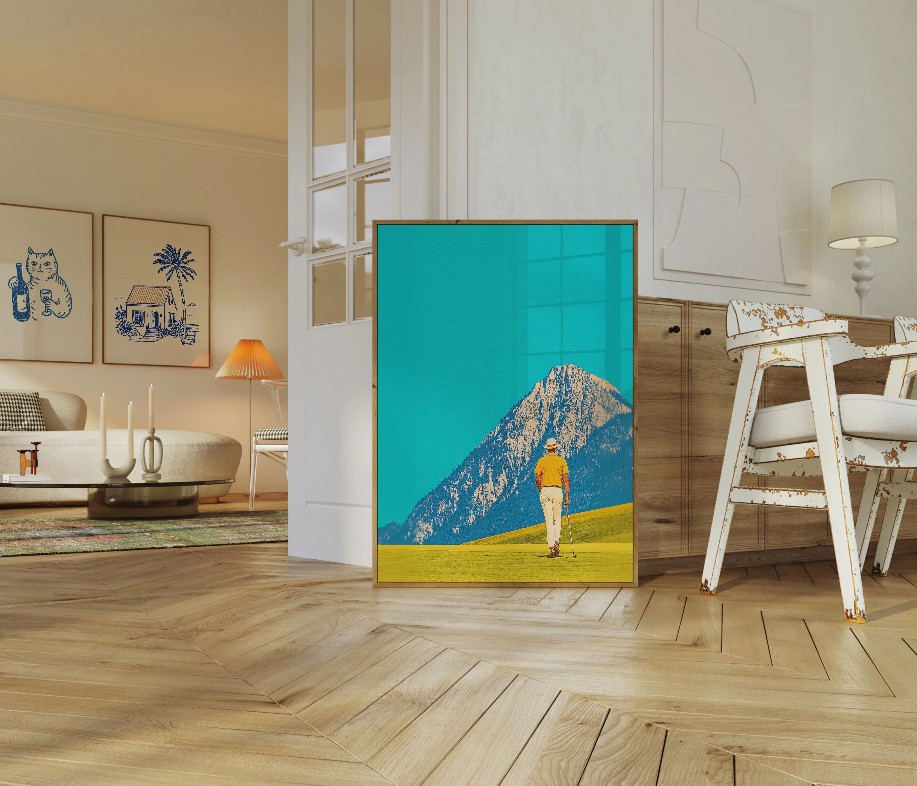 Mountain Golf Serenity Poster - Image 5