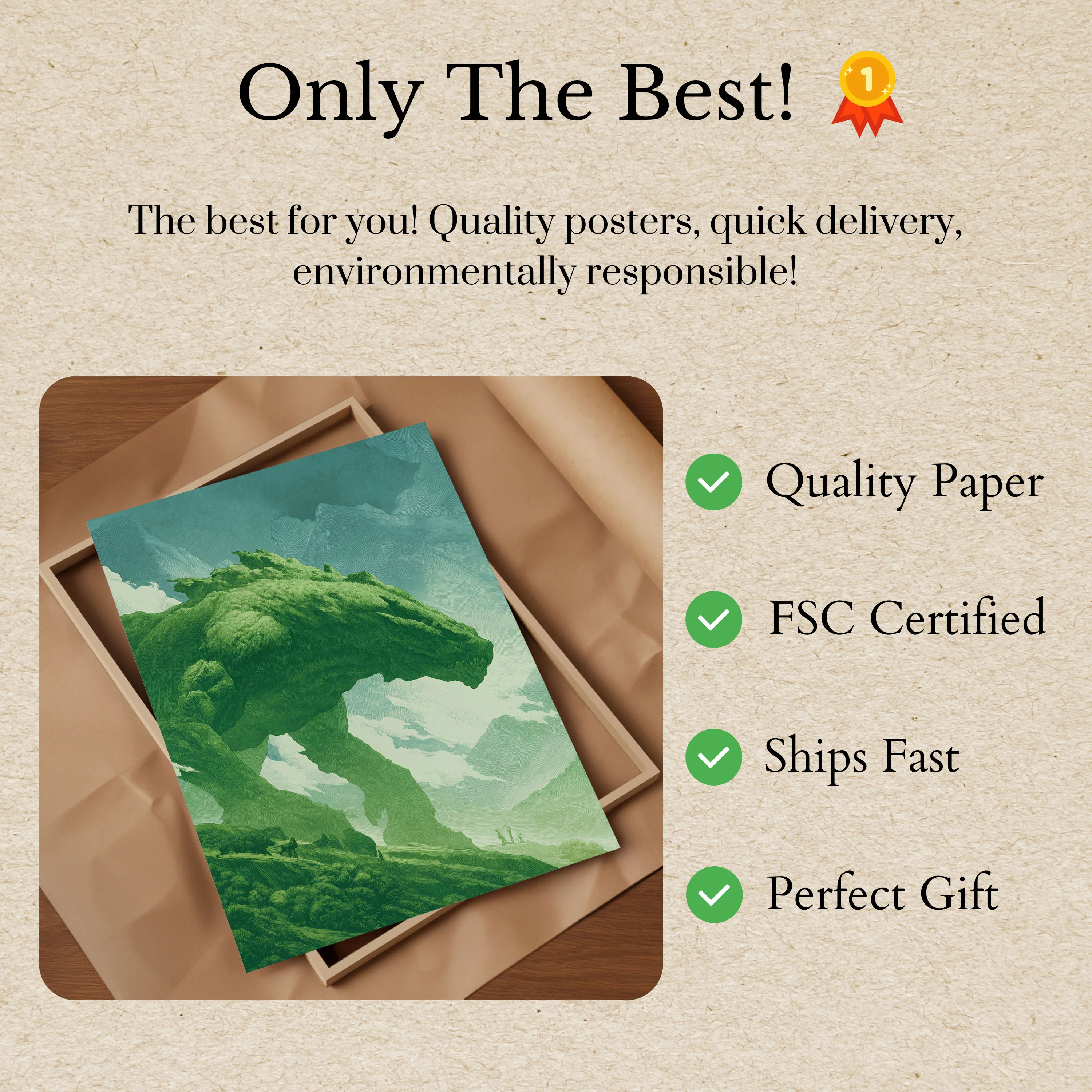 Mountain Green Giant Poster - Image 3