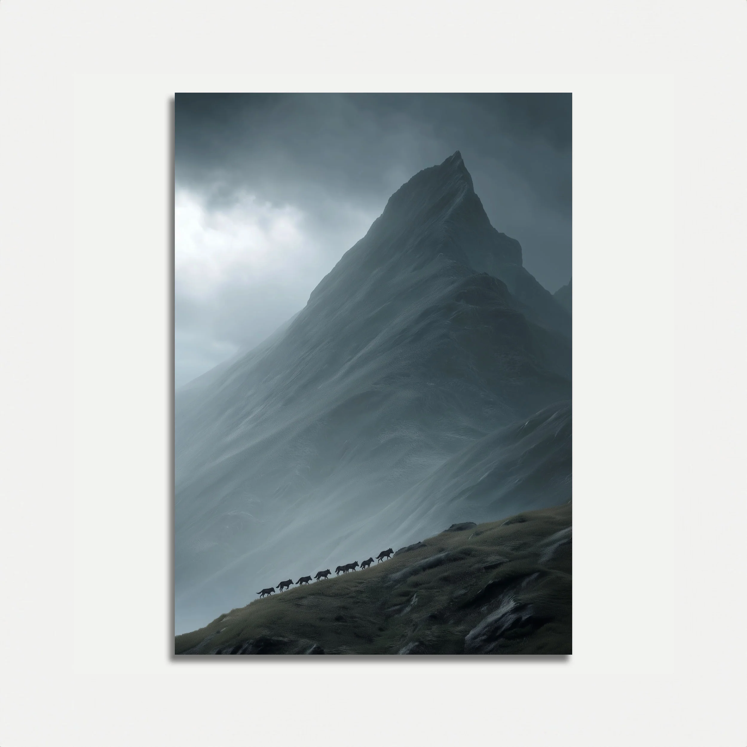 Mountain Journey Mystical Poster