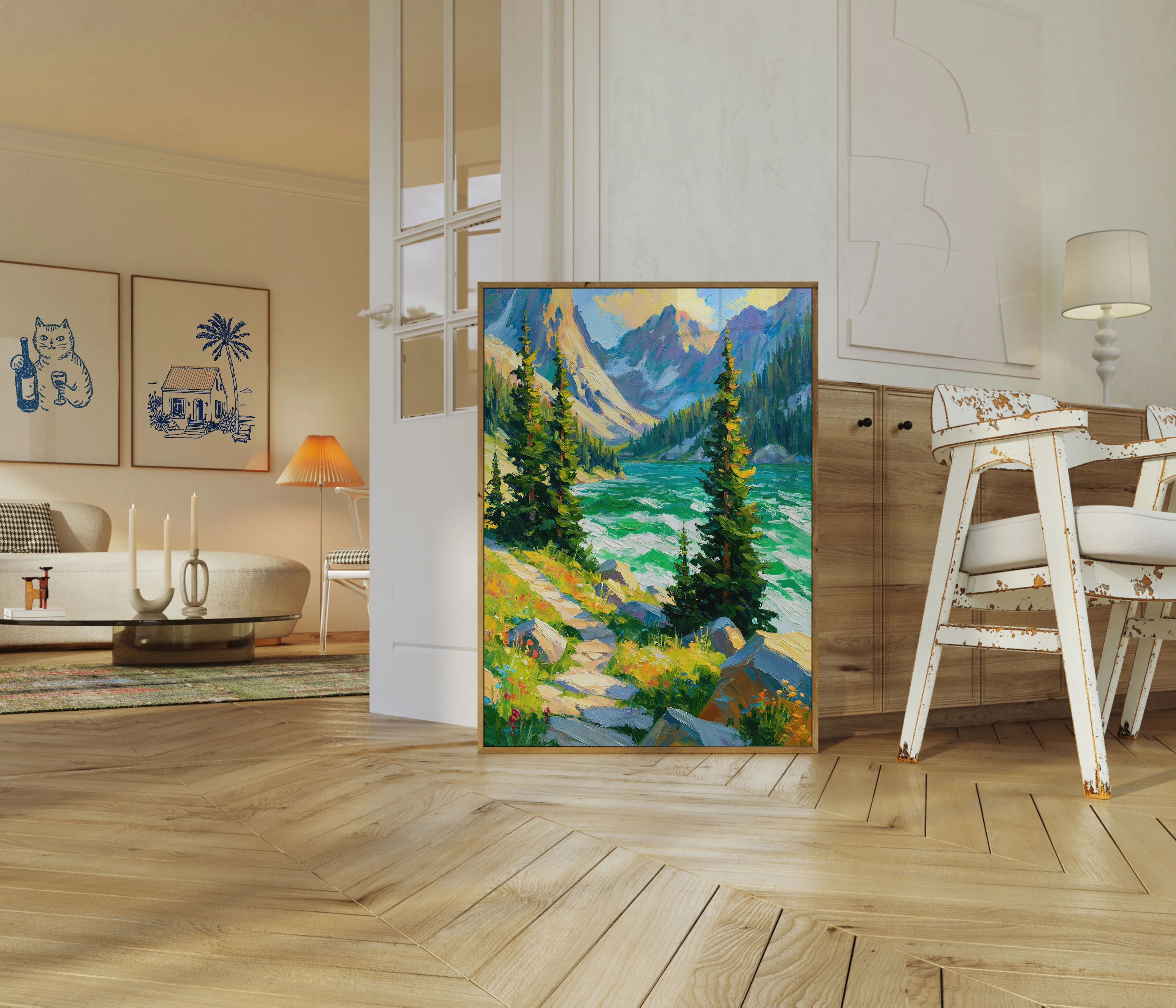 Mountain Lake Wilderness Poster - Image 5
