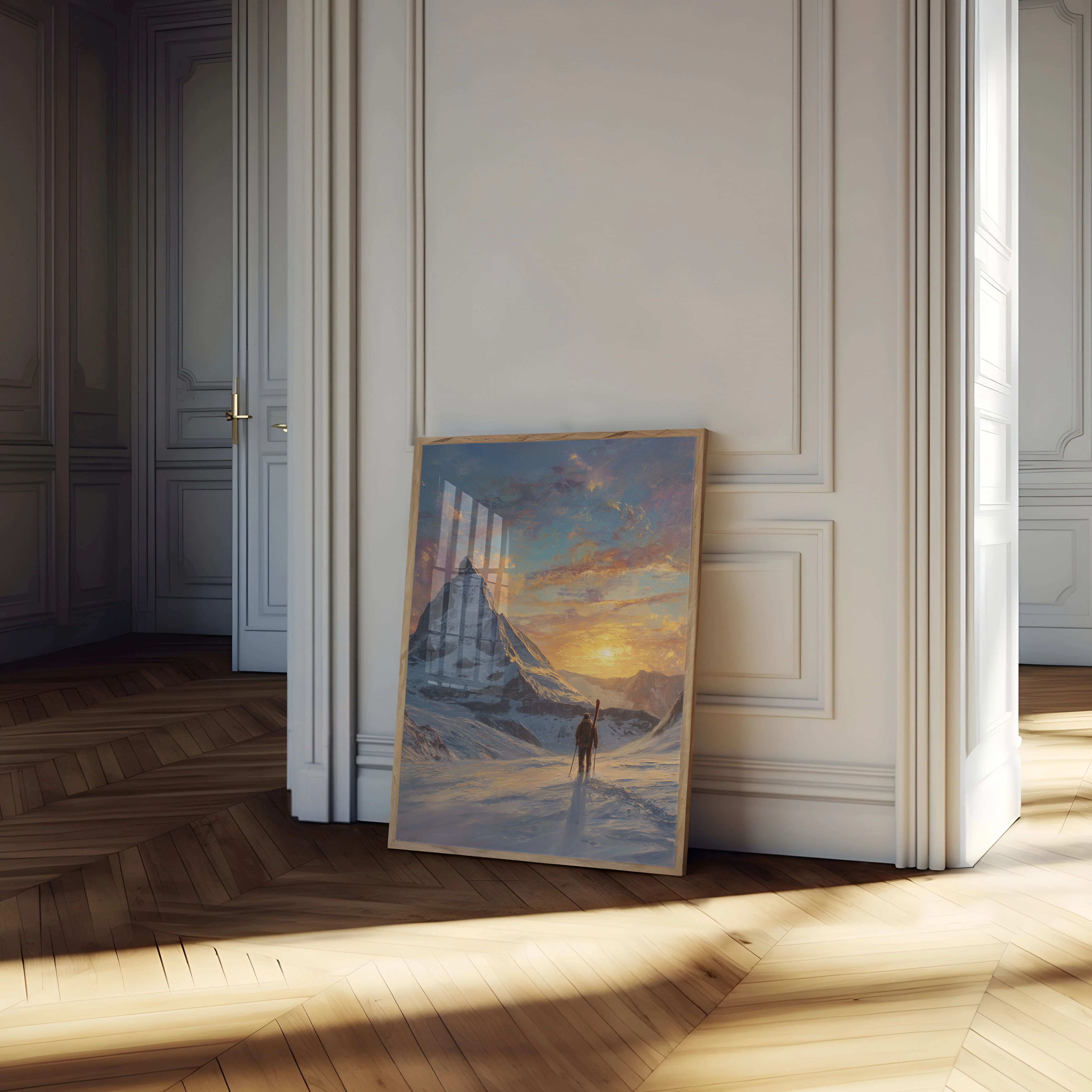 Mountain Peak Sunrise Poster - Image 4