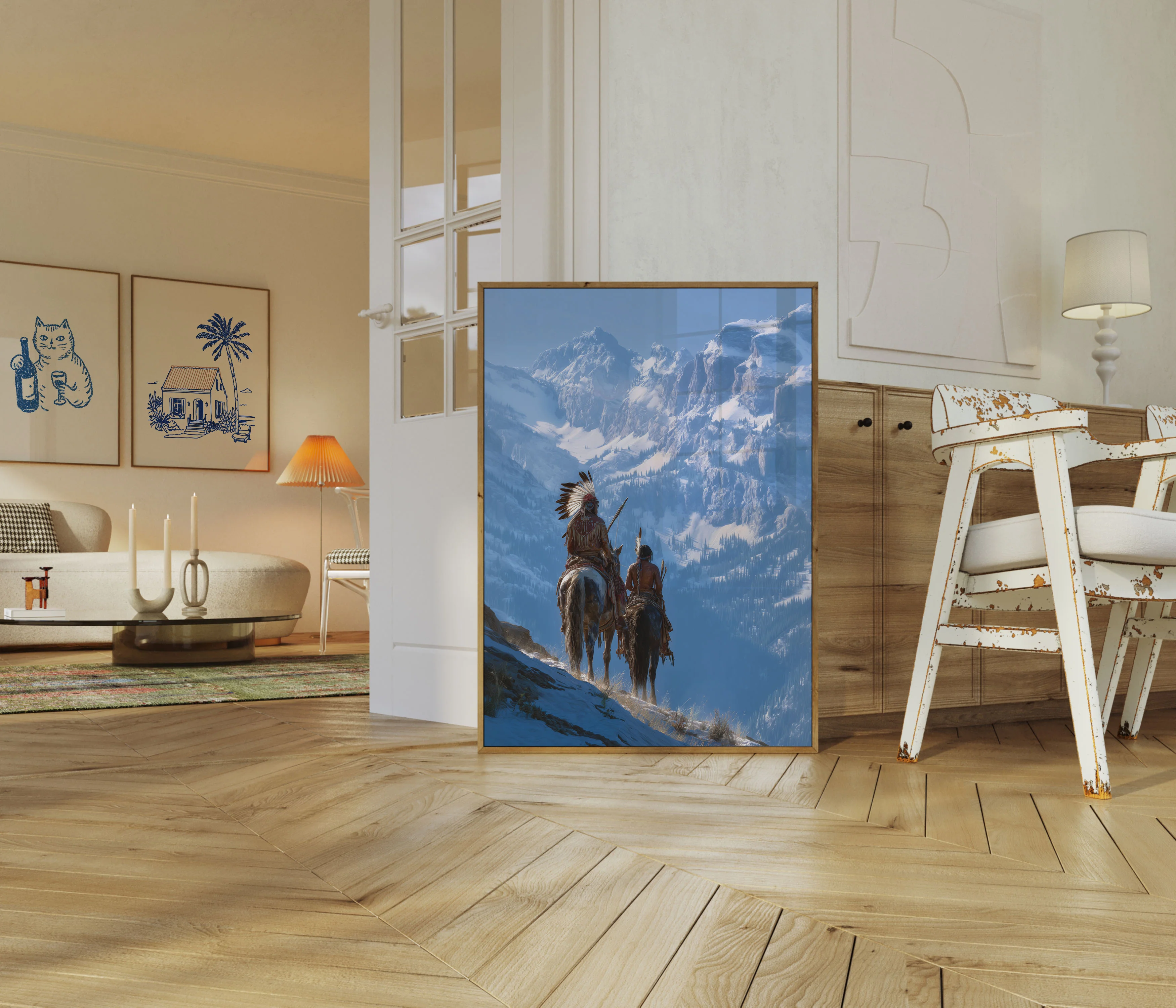 Mountain Riders of the Peaks Poster - Image 5