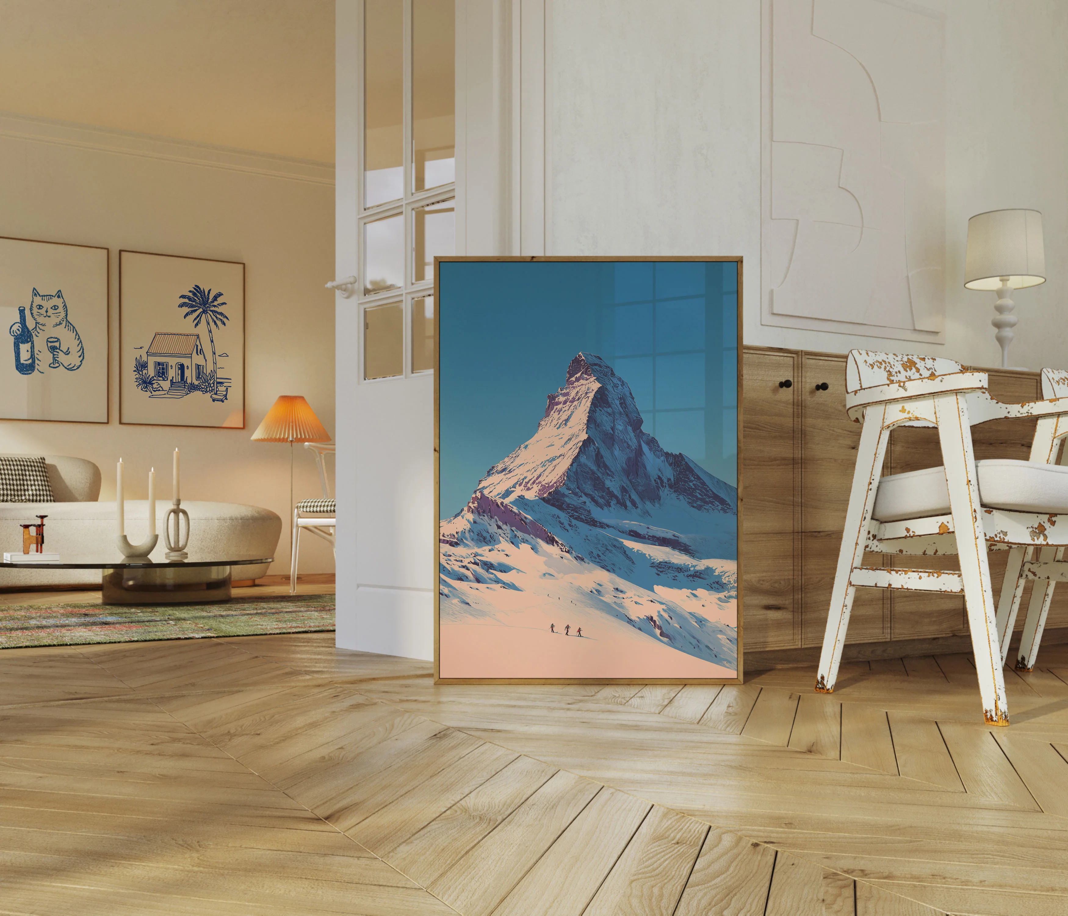 Mountain Ski Adventure Poster - Image 5