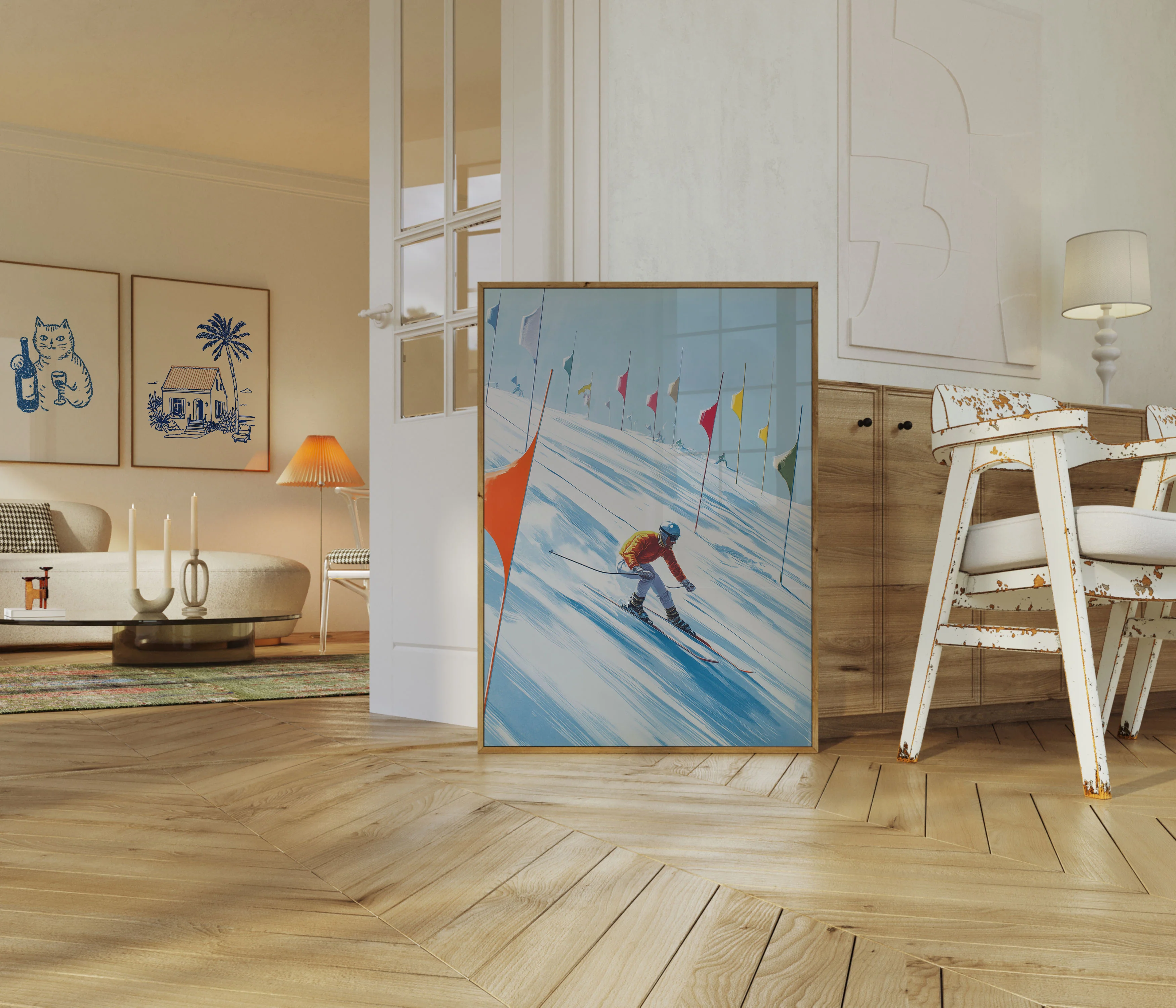 Mountain Ski Race Poster - Image 5