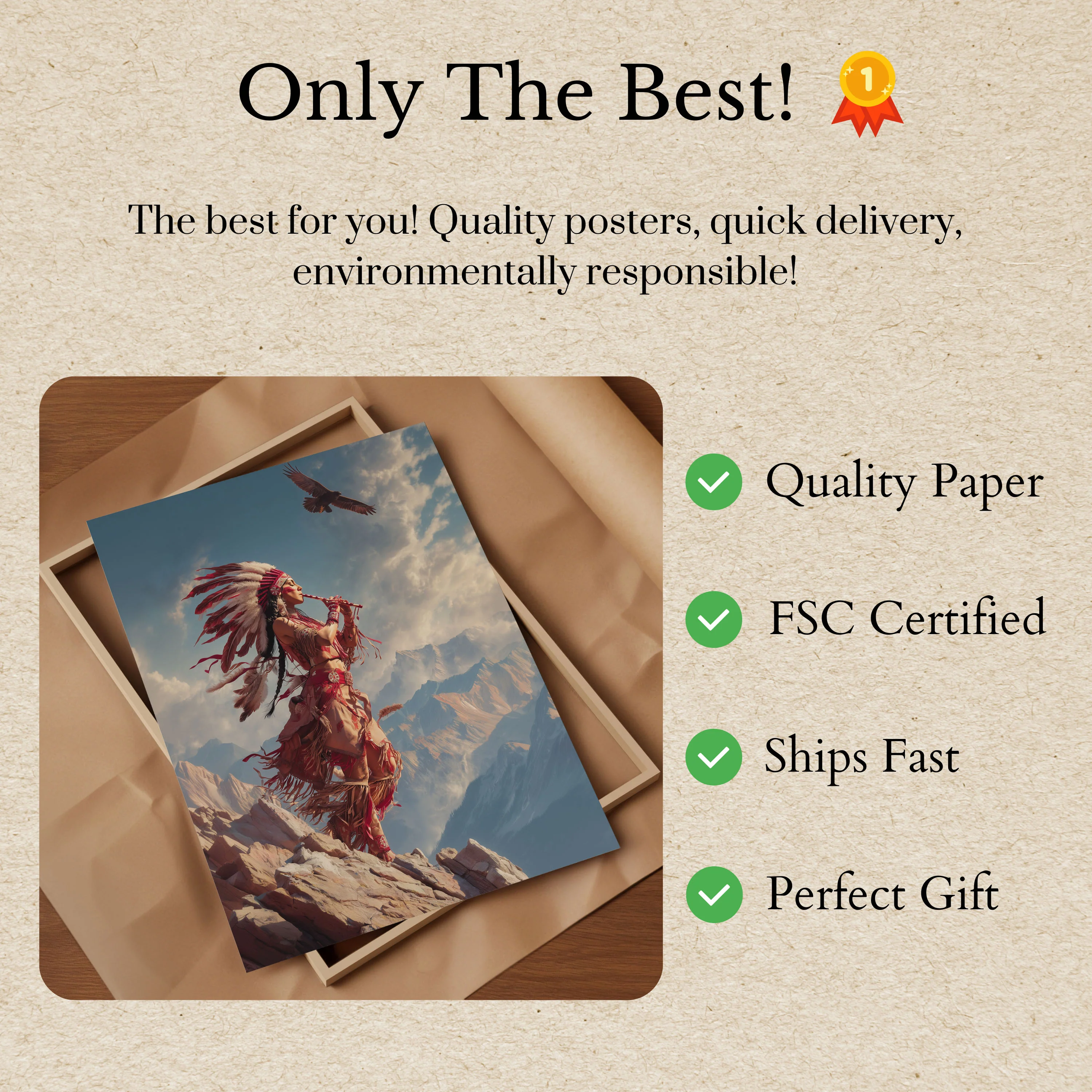 Mountain Spirit Harmony Poster - Image 3