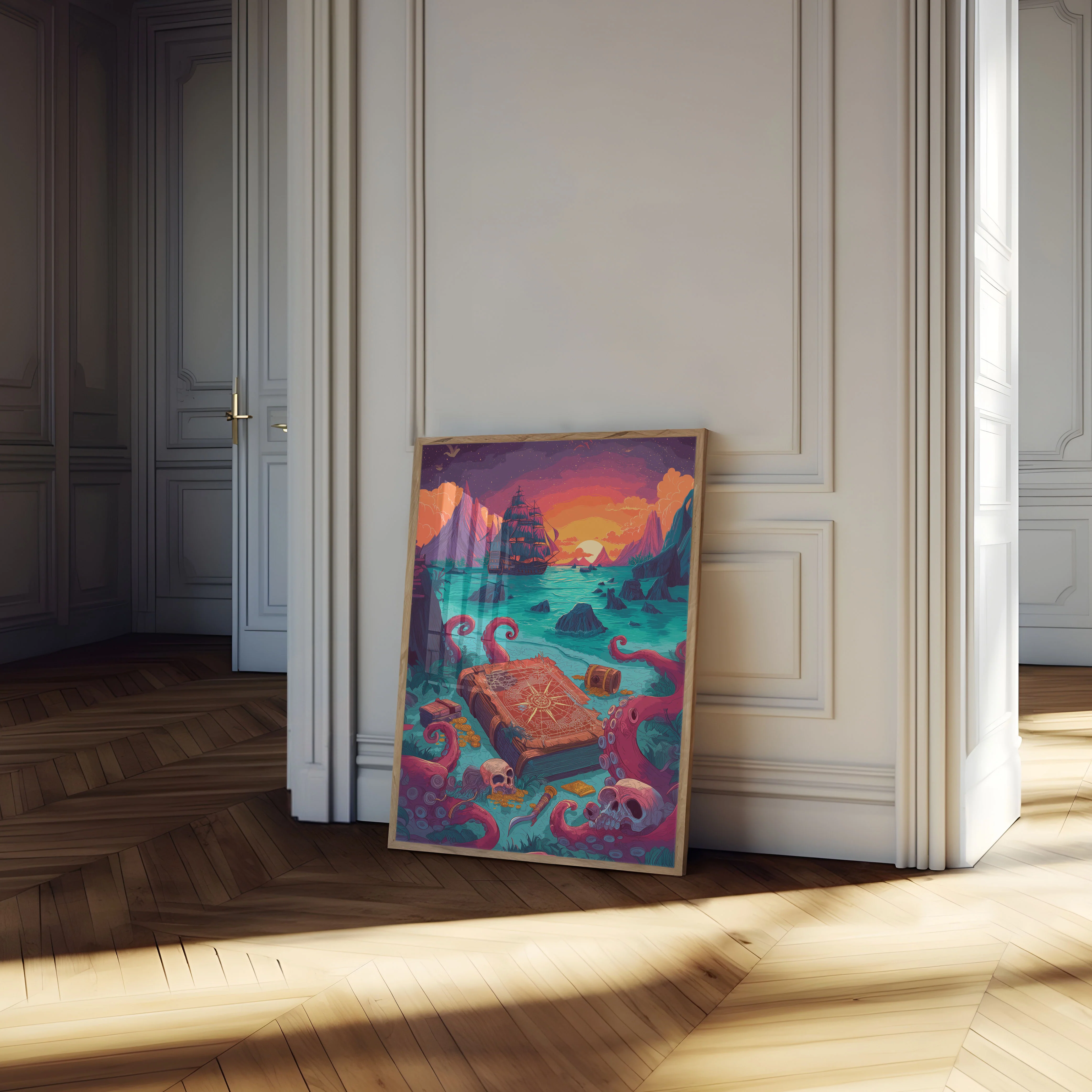 Mysterious Pirate Treasure Poster - Image 4