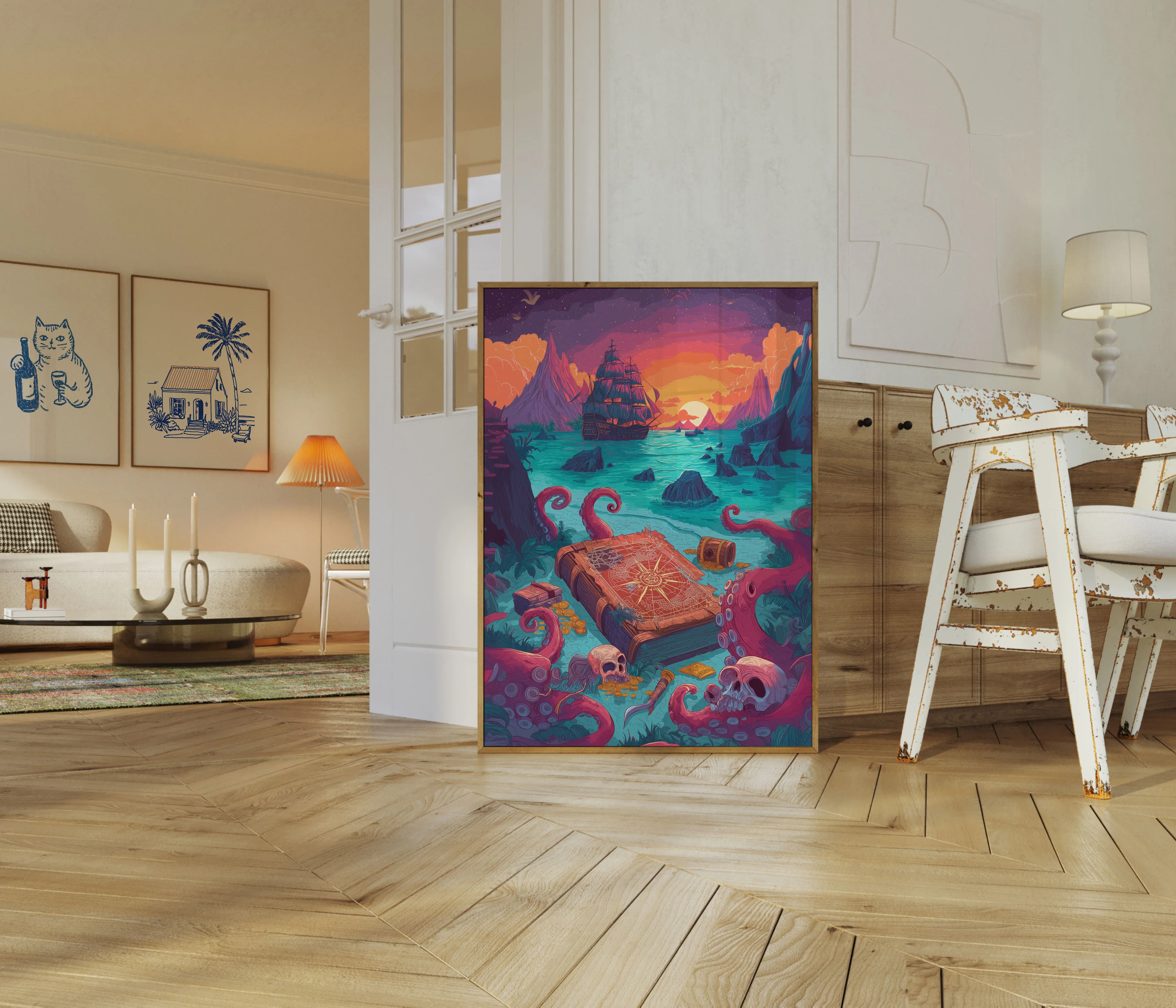 Mysterious Pirate Treasure Poster - Image 5