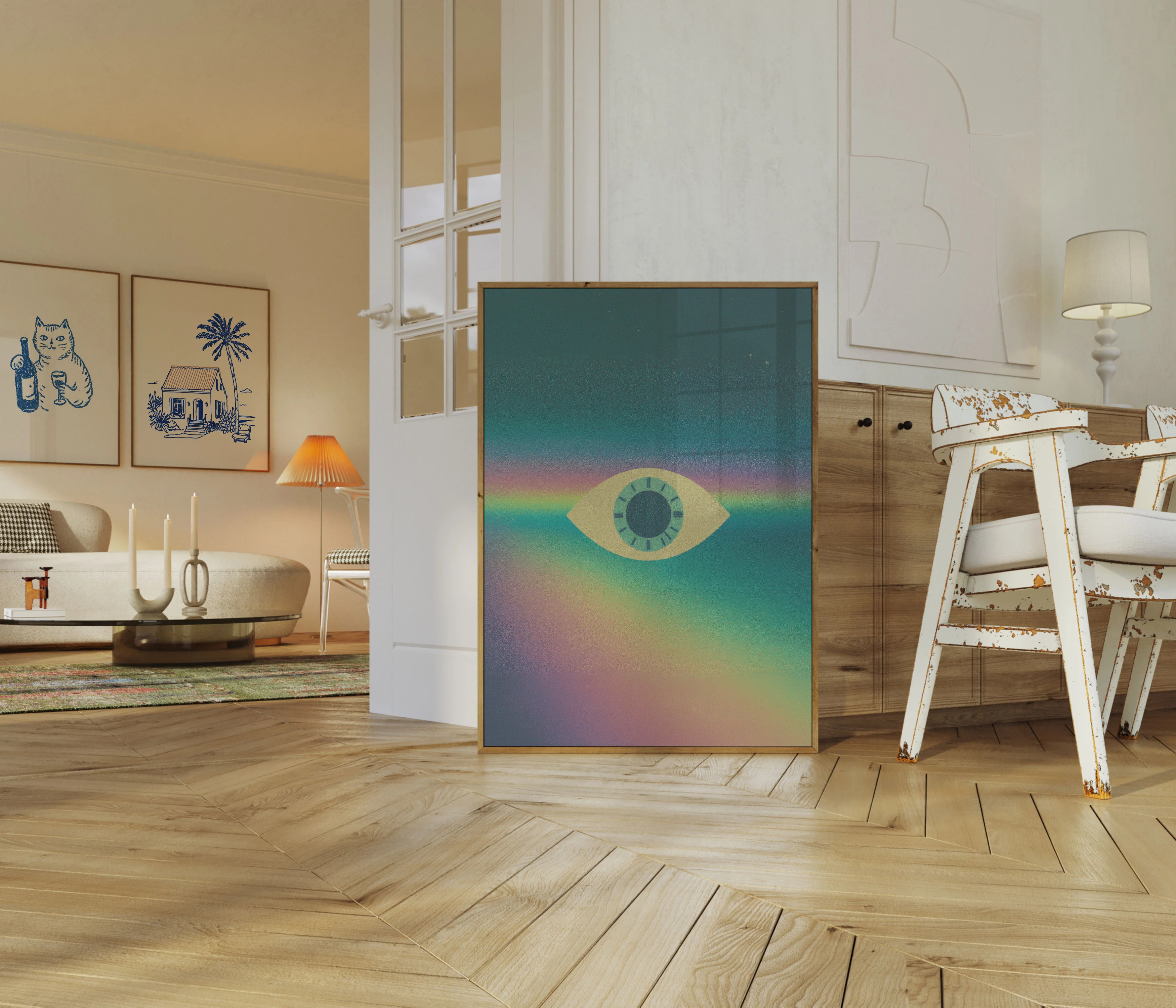 Mystic Cosmic Eye Vision Poster - Image 5