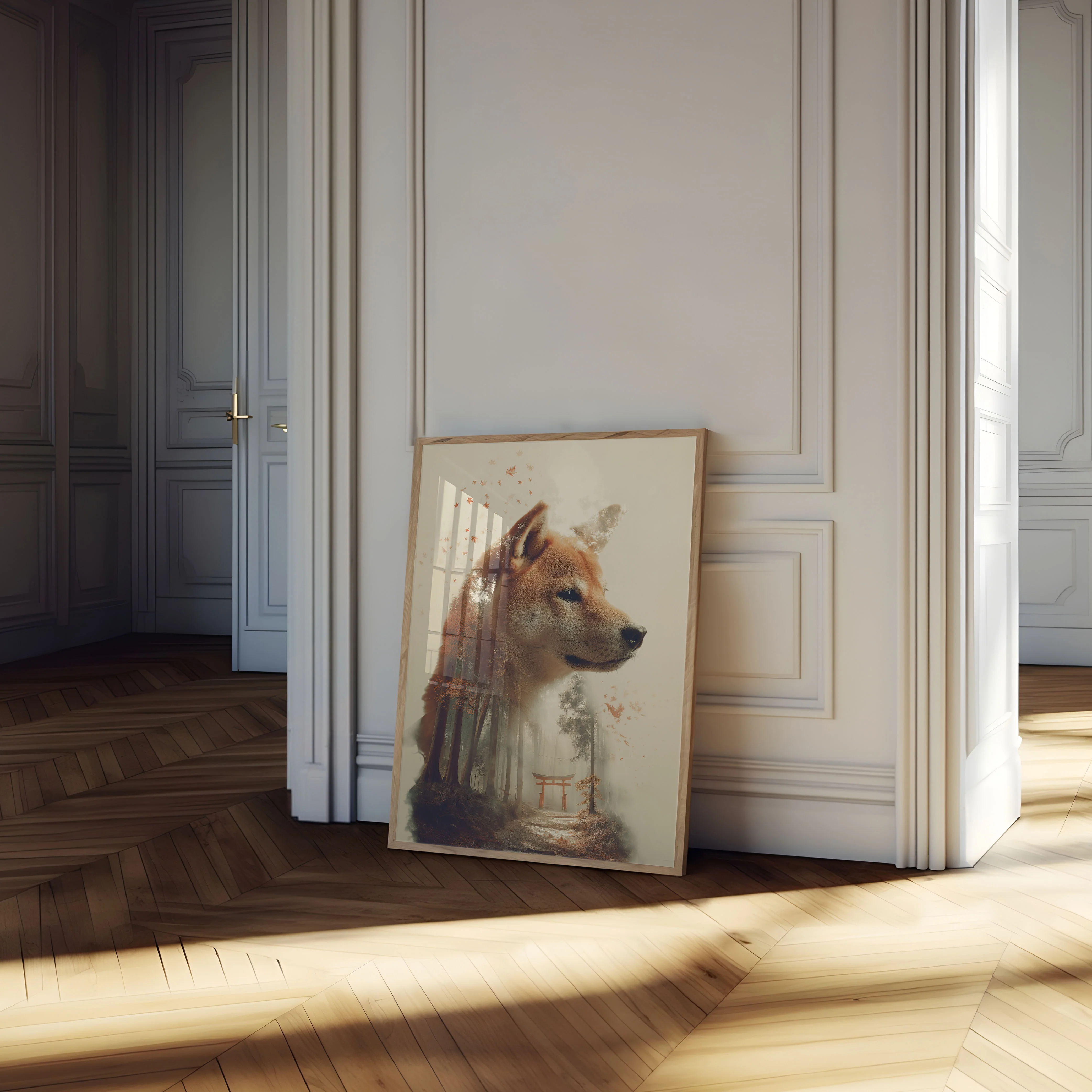 Mystic Shiba Forest Poster - Image 4