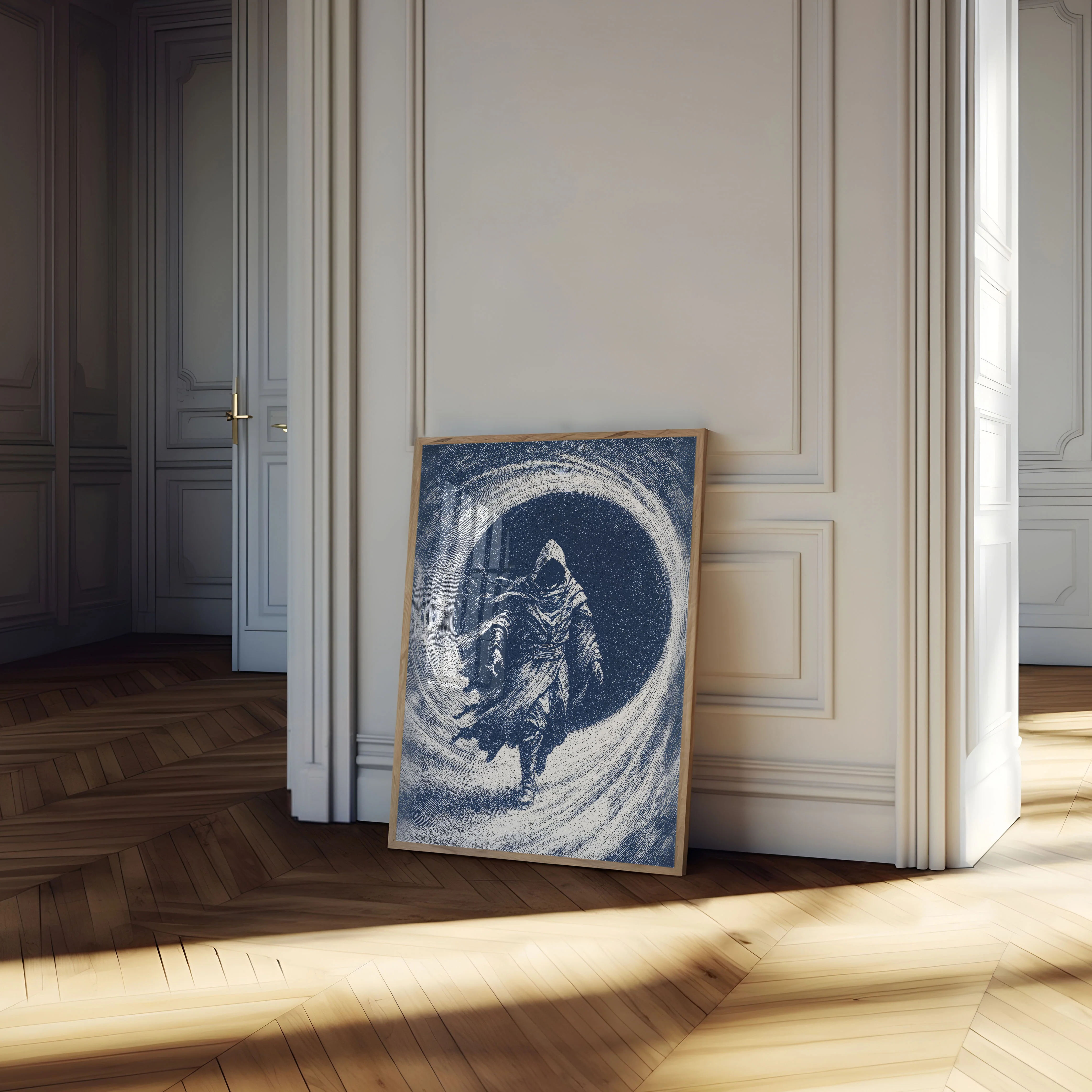 Mystical Astronaut in Space Poster - Image 4