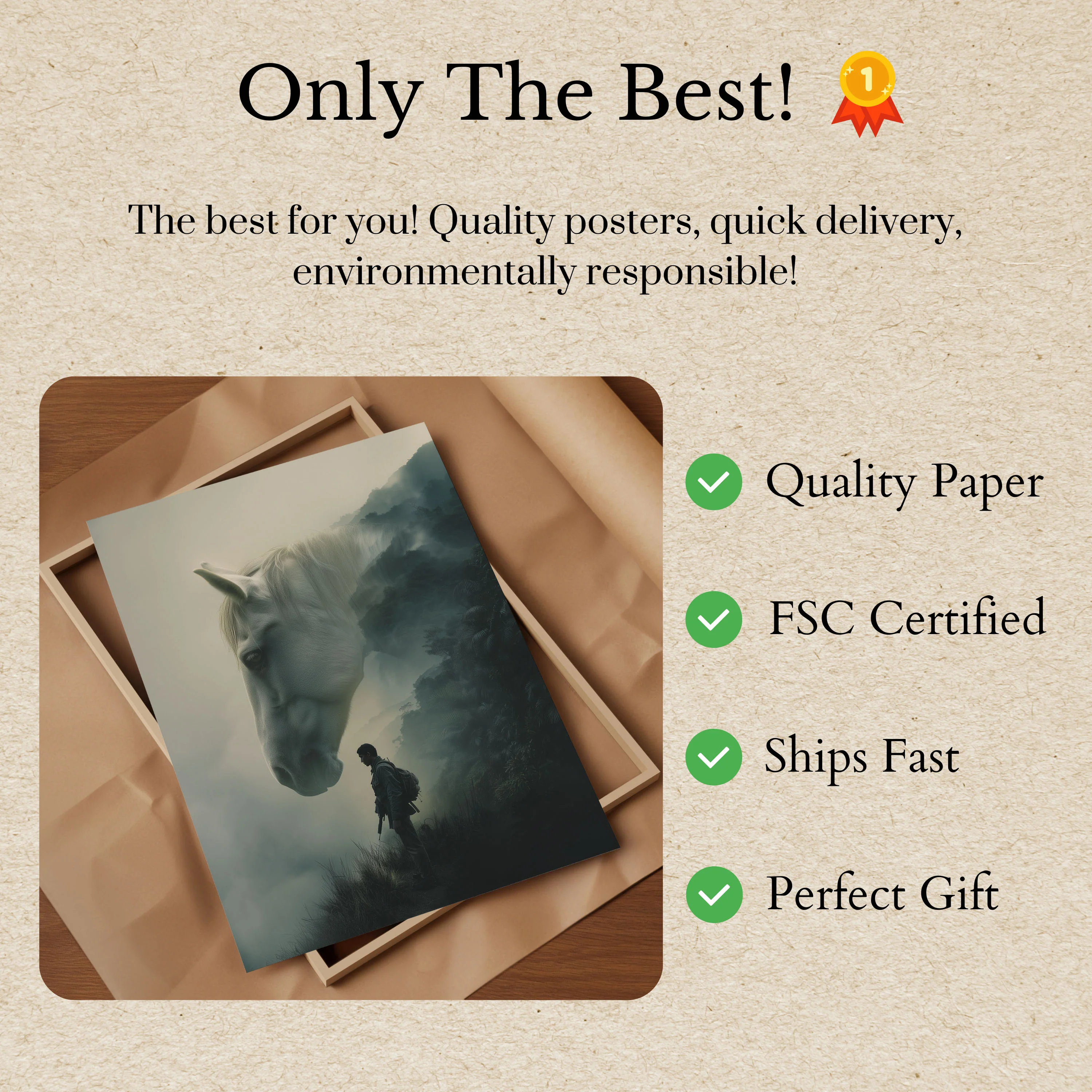 Mystical Horse Journey Poster - Image 3