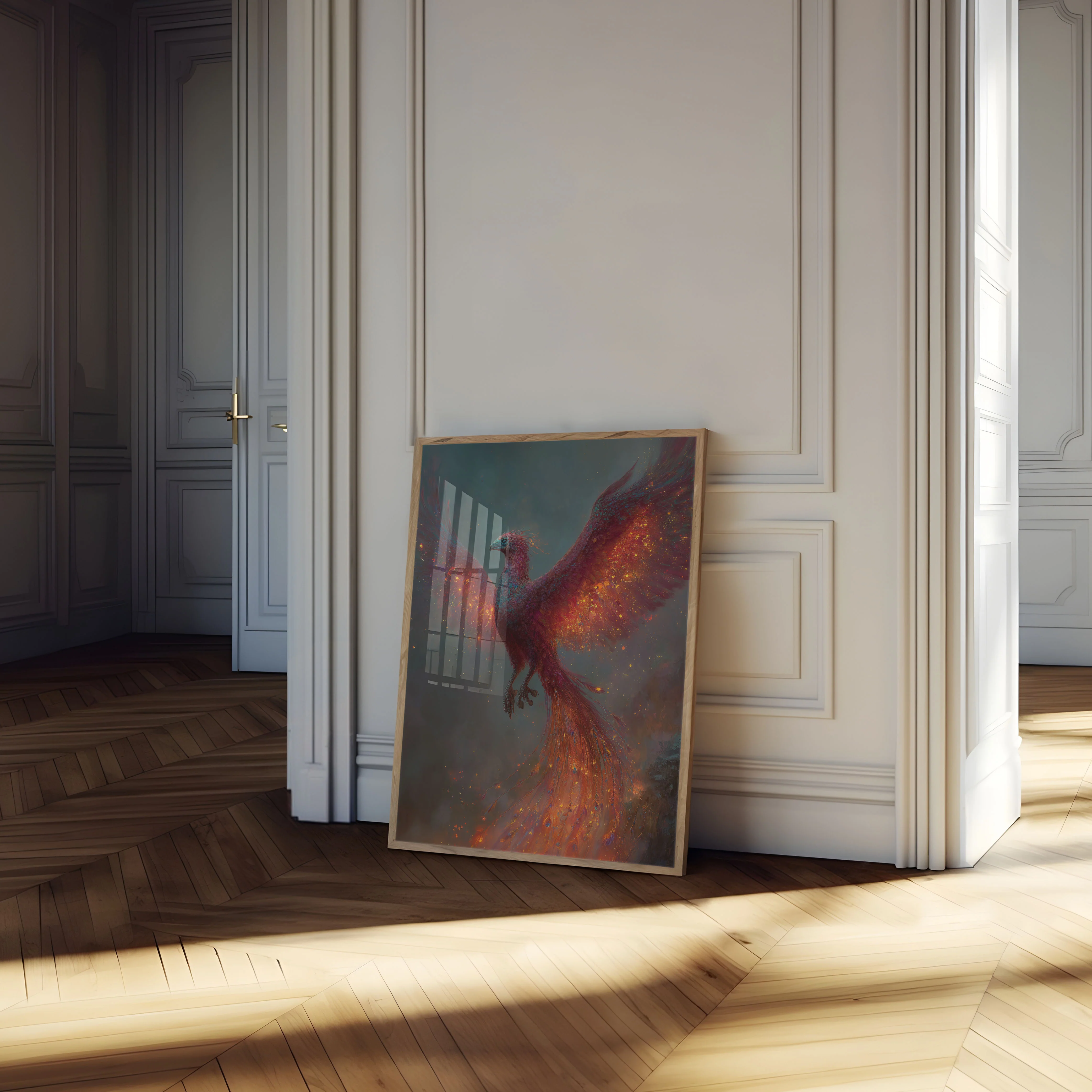 Mystical Phoenix Rising Poster - Image 4