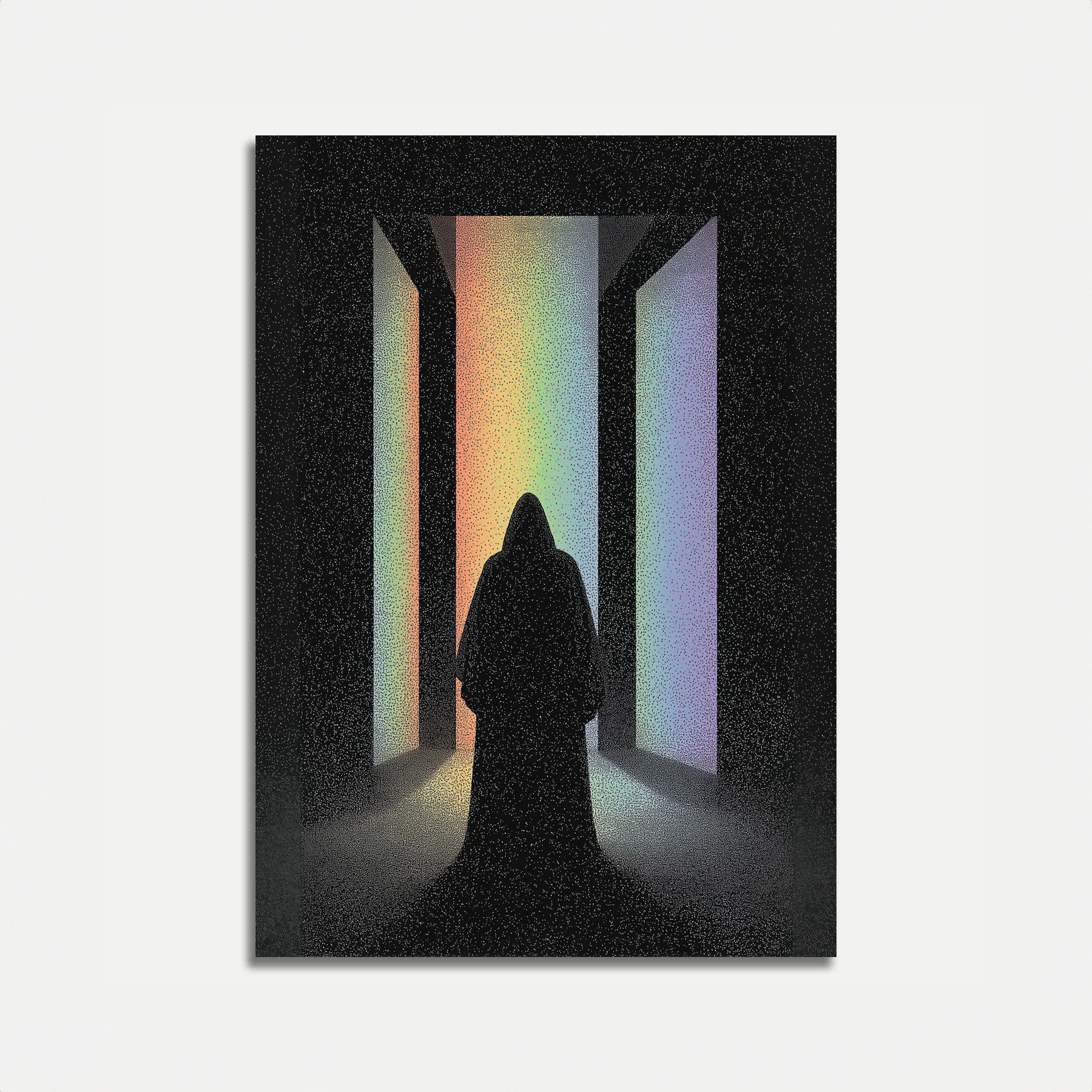 Mystical Portal Light Poster