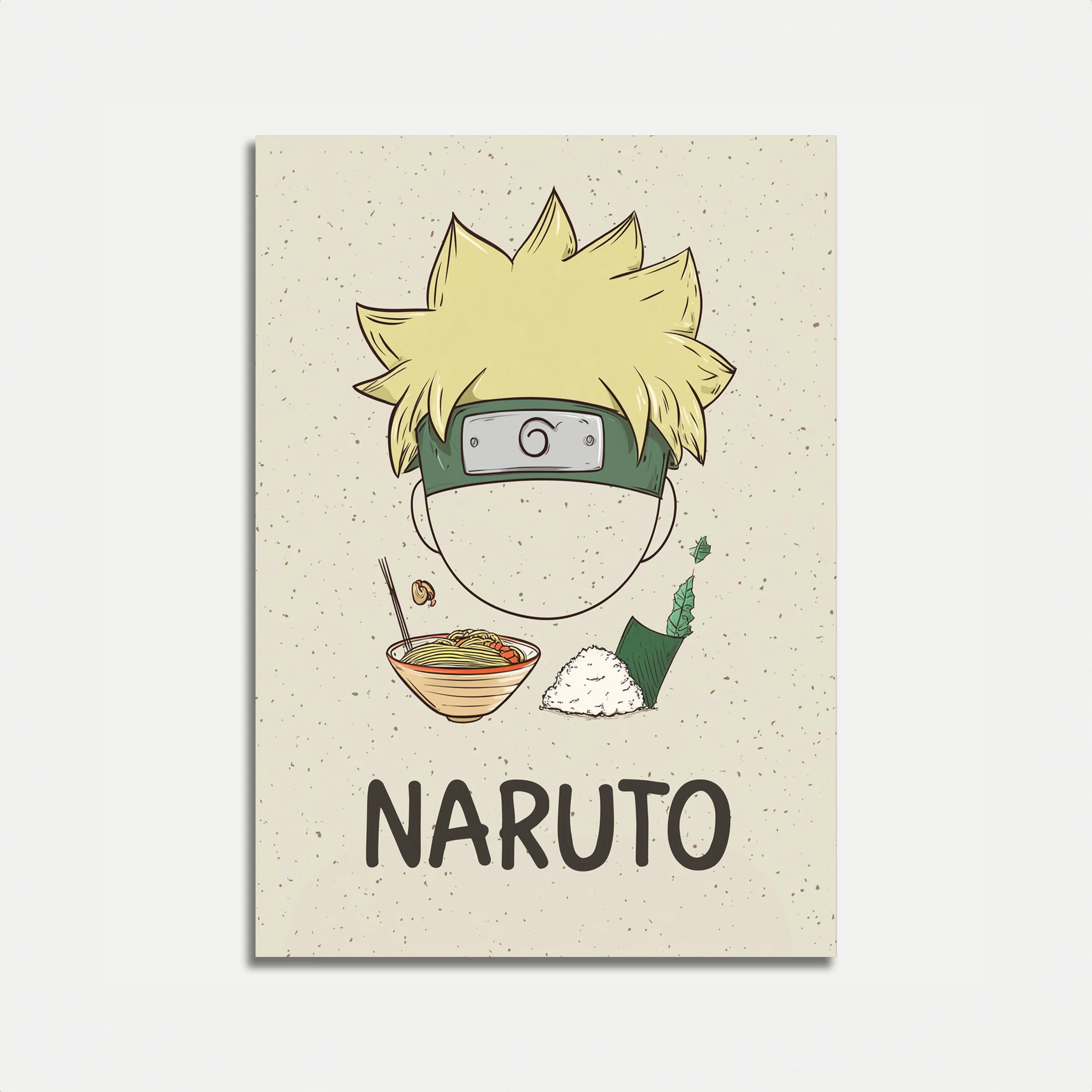 Naruto Anime Ramen Hero Poster