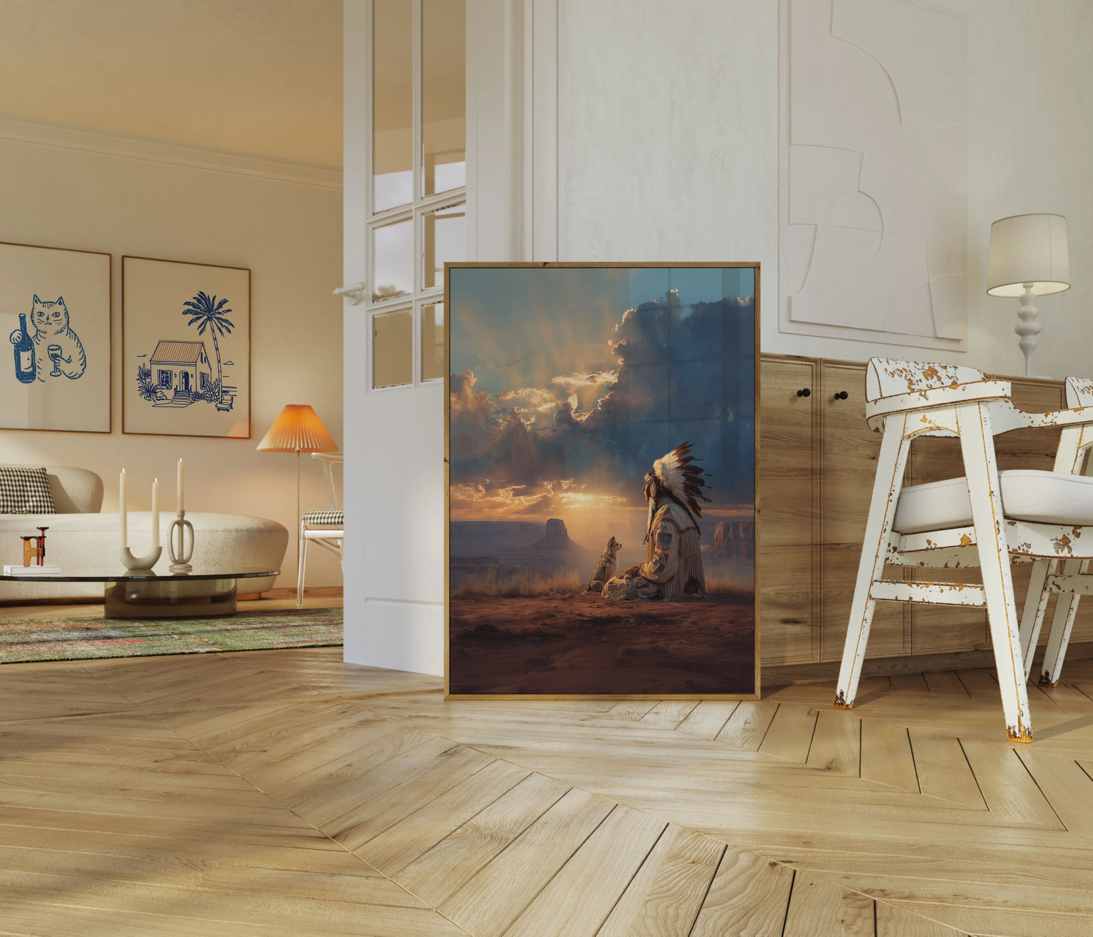 Native Spirit Guardian Poster - Image 3