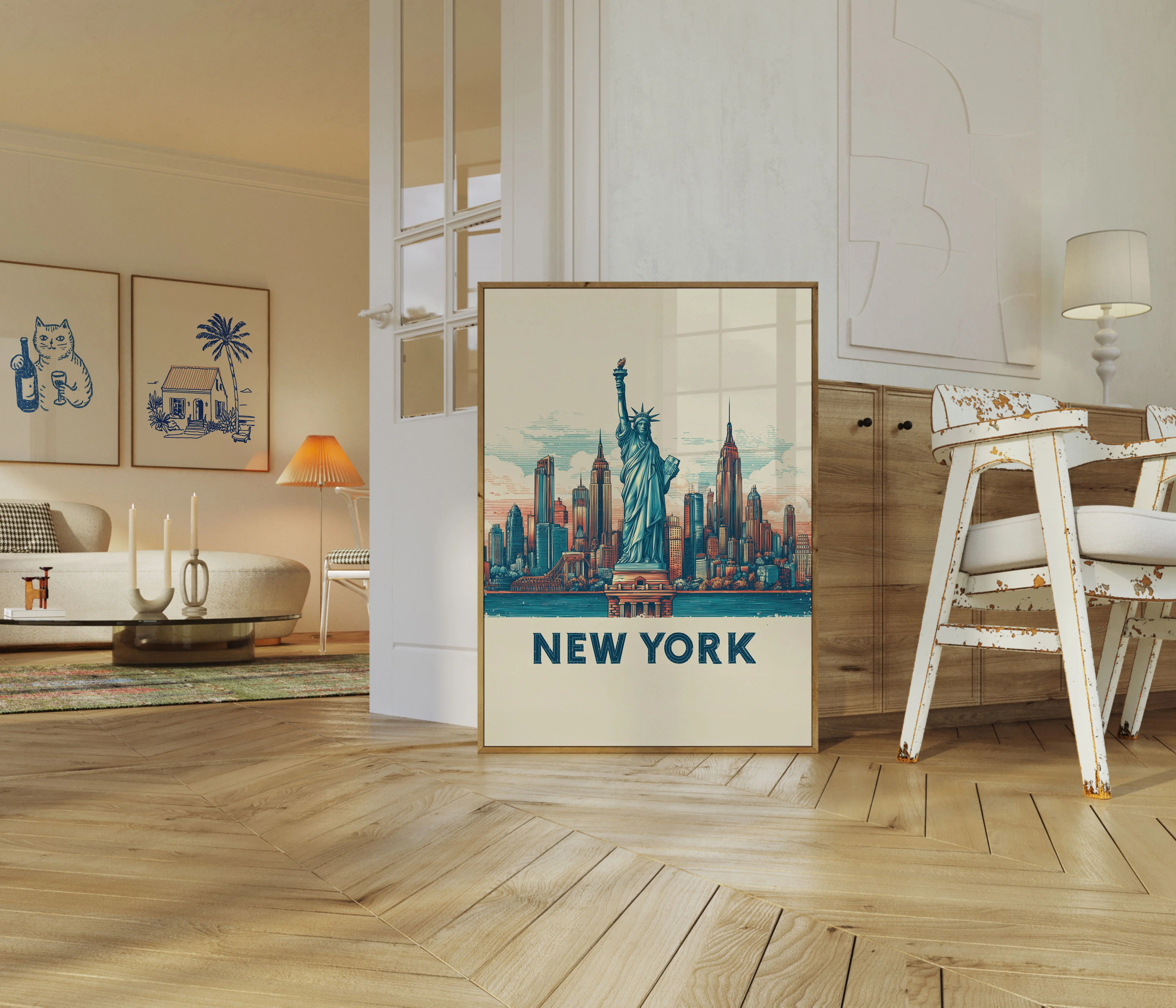 New York City Skyline Poster - Image 5
