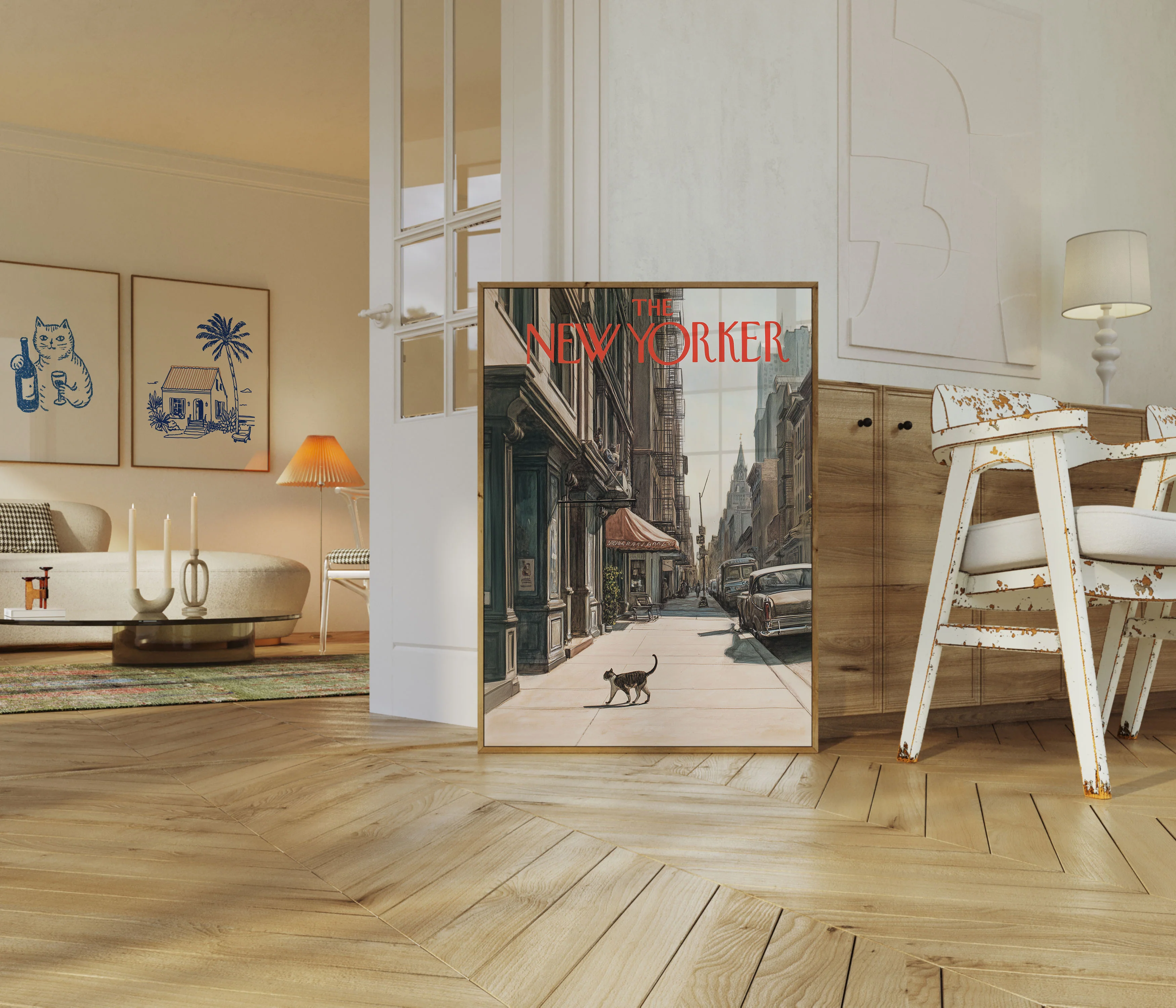New York City Street Cat Poster - Image 5