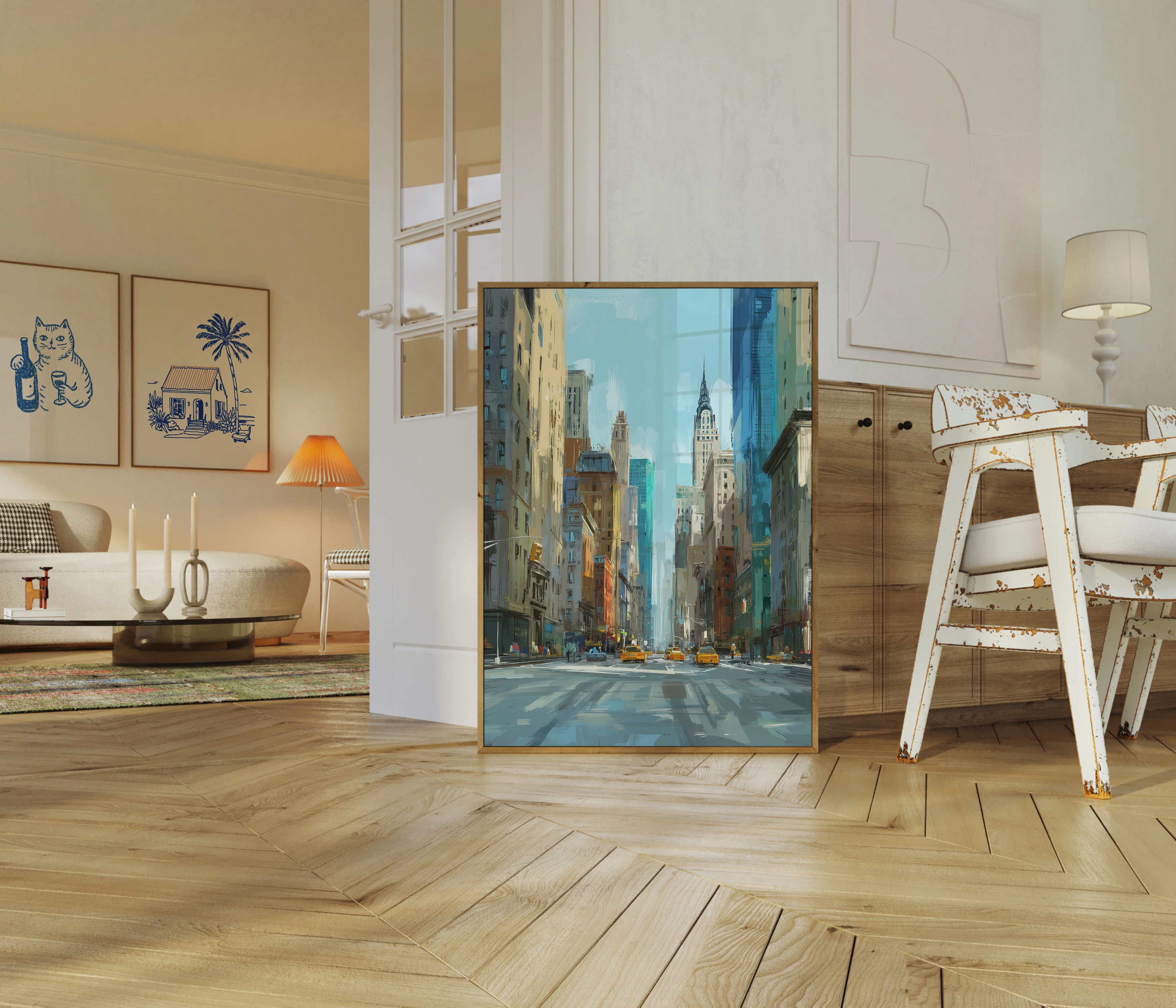 New York City Urban Landscape Poster - Image 5