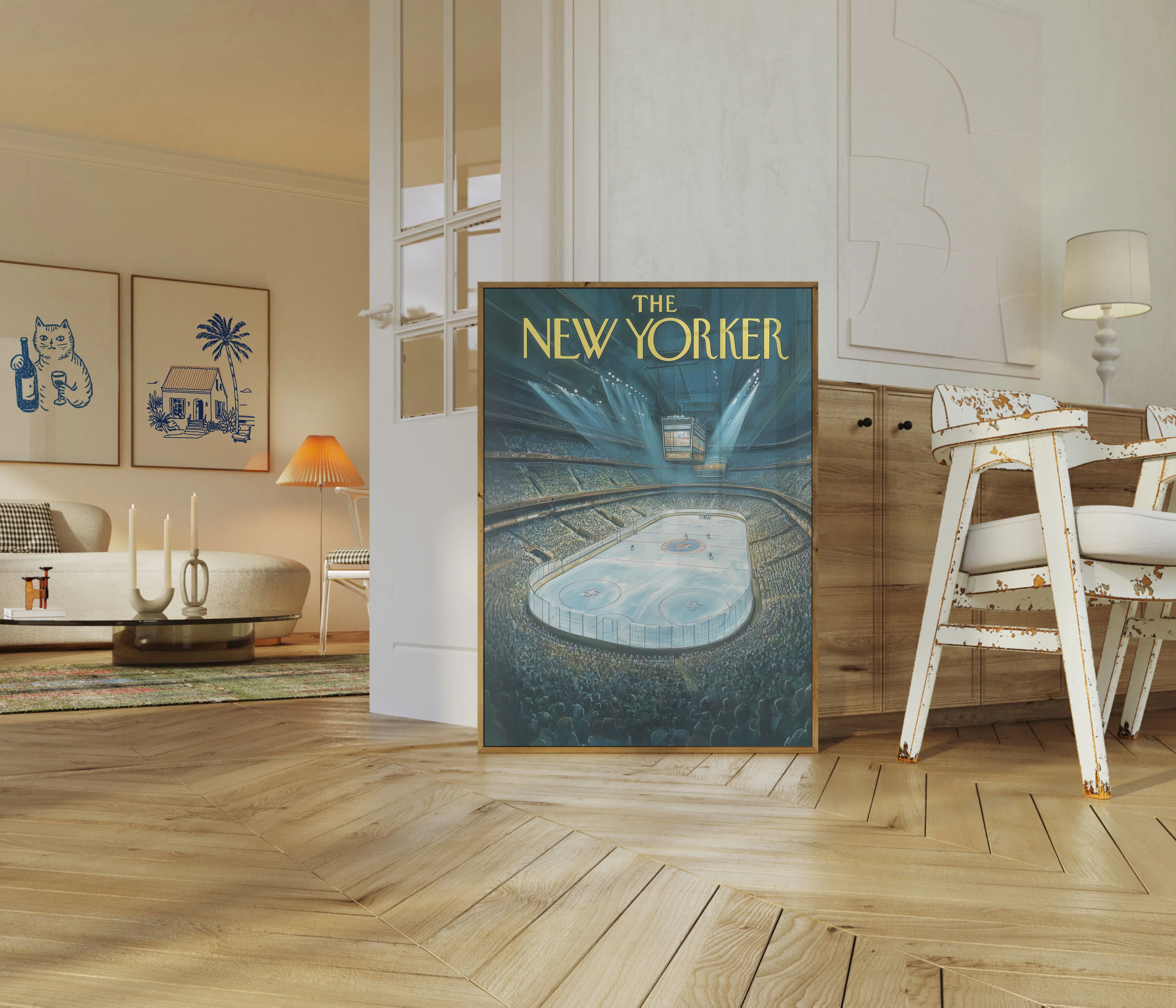New York Hockey Arena Poster - Image 5