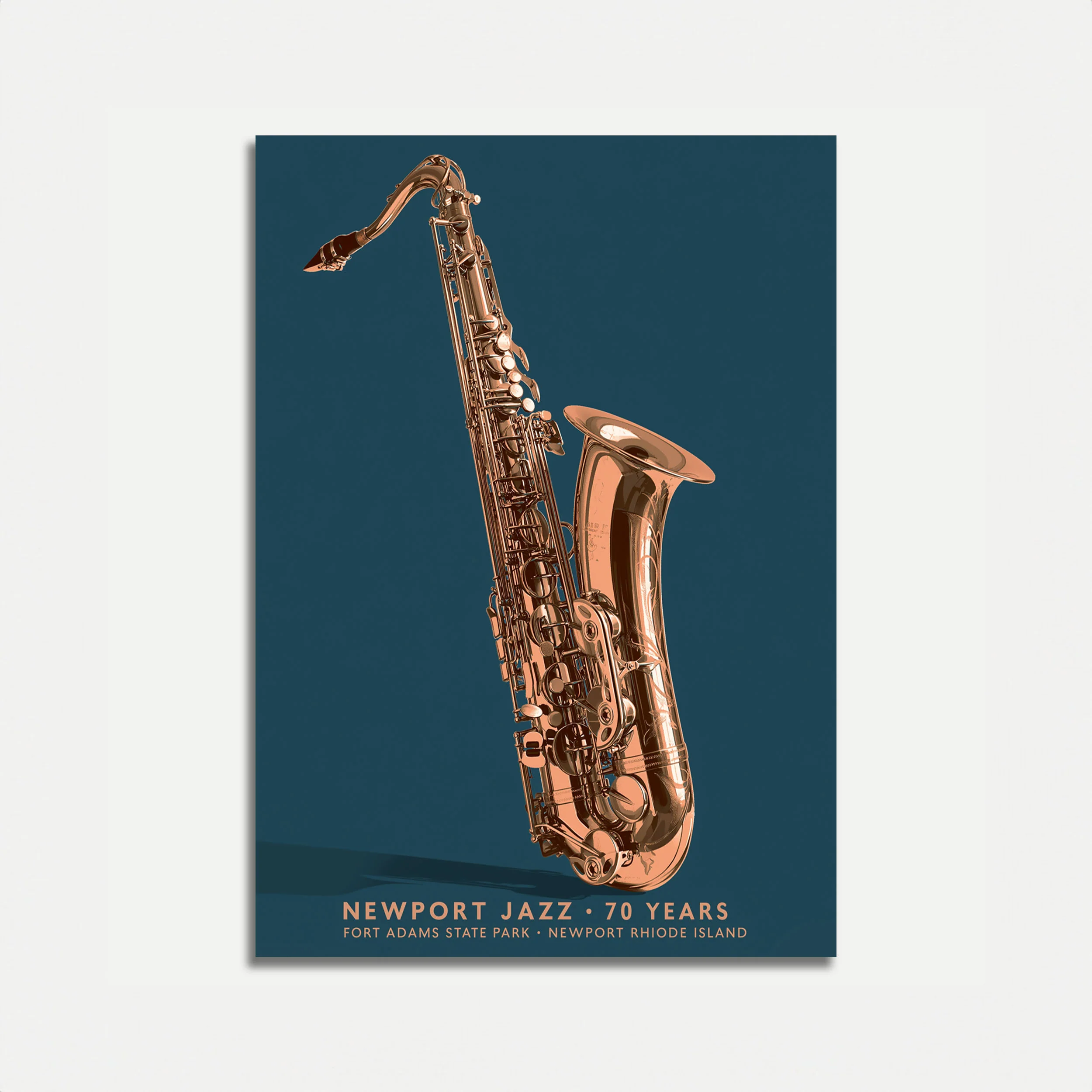 Newport Jazz 70 Years Poster