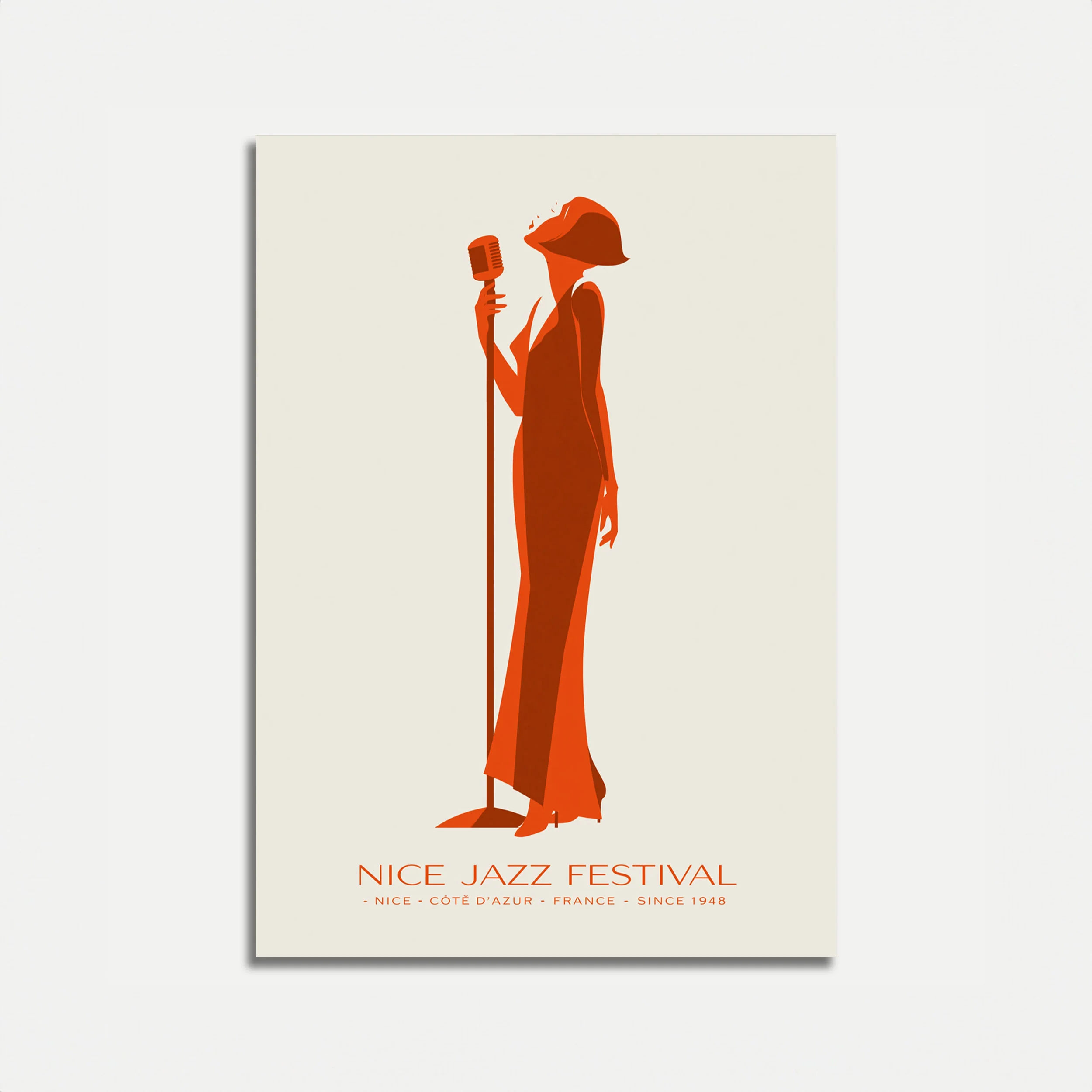Nice Jazz Festival Vintage Poster