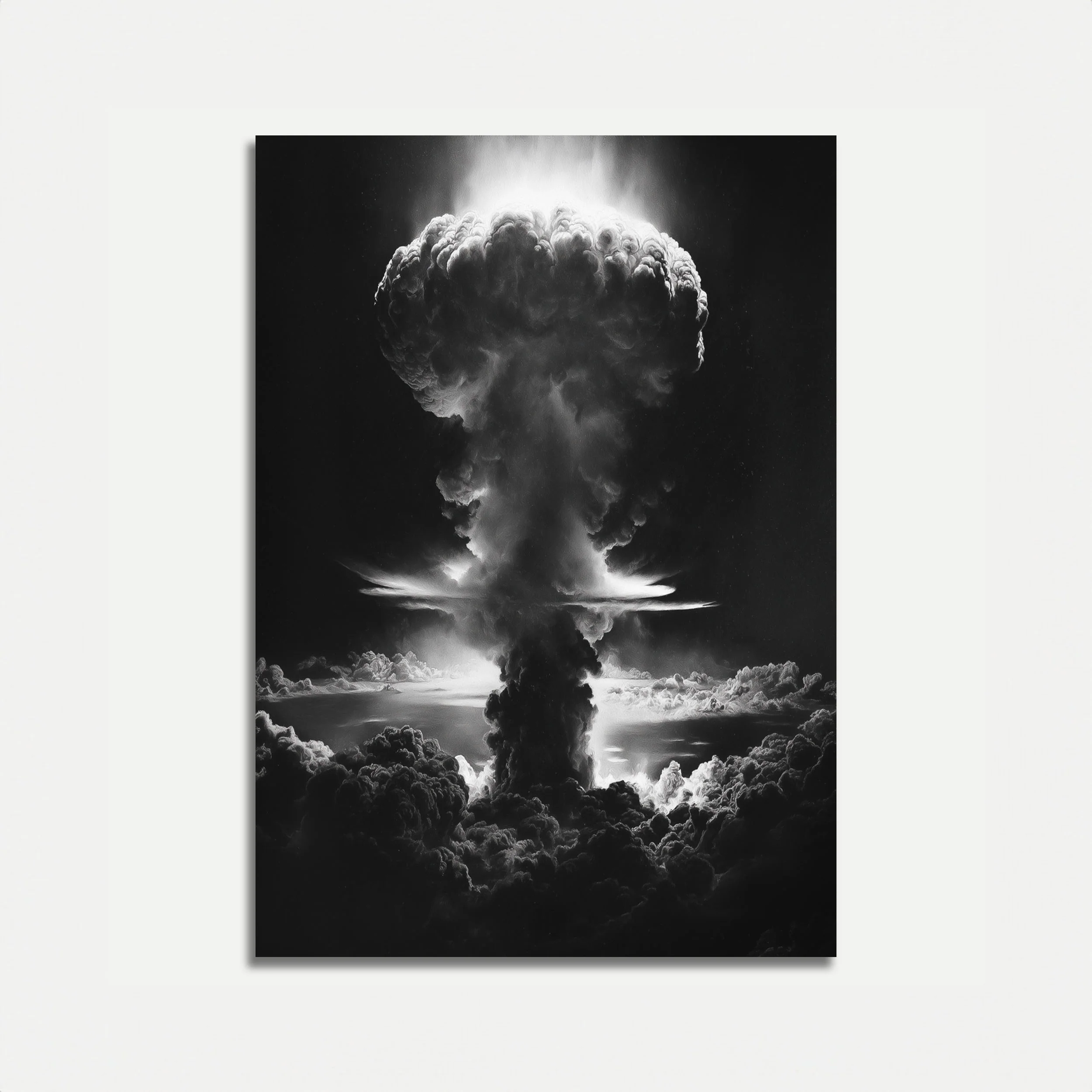 Nuclear Explosion Apocalypse Poster