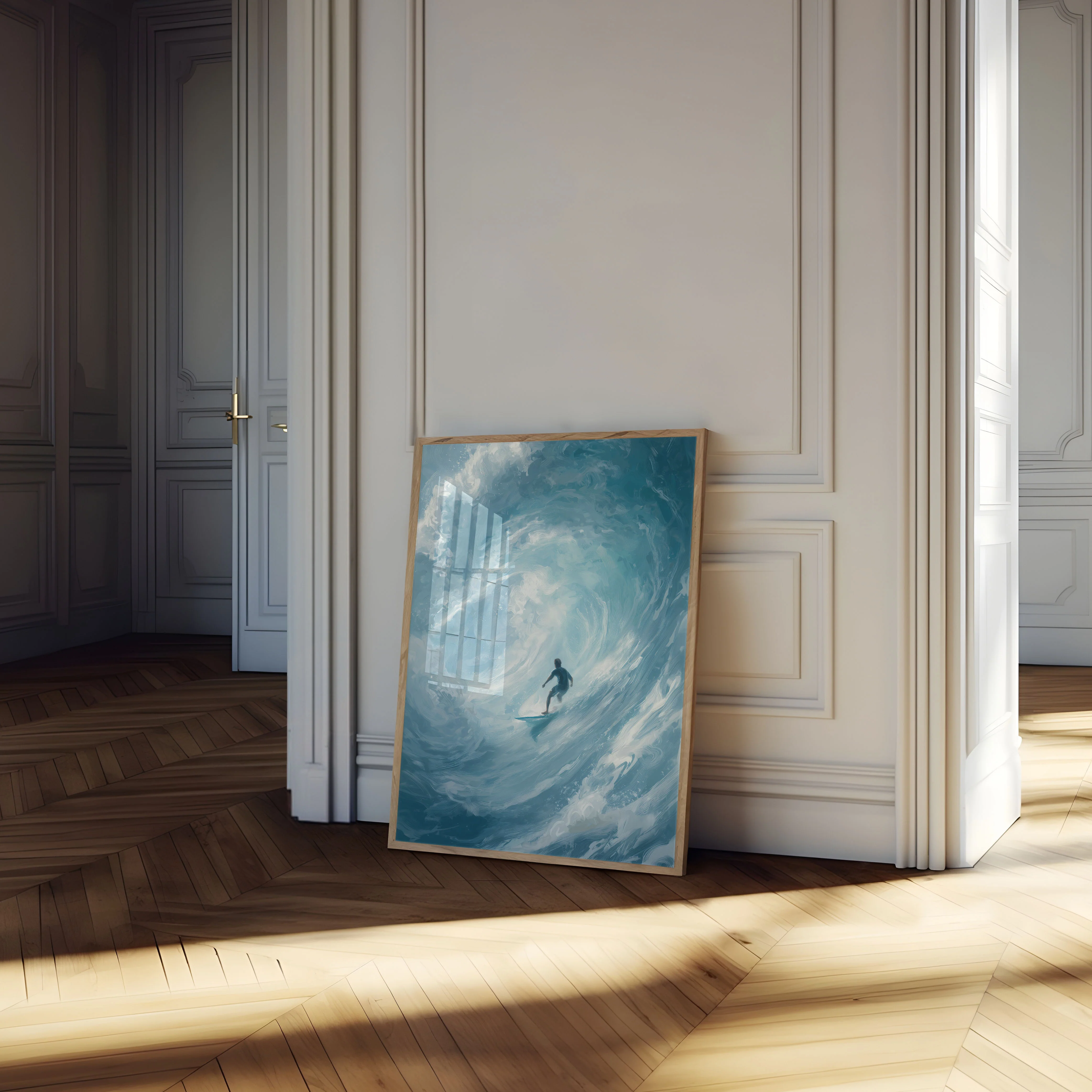 Ocean Wave Surfer Poster - Image 4