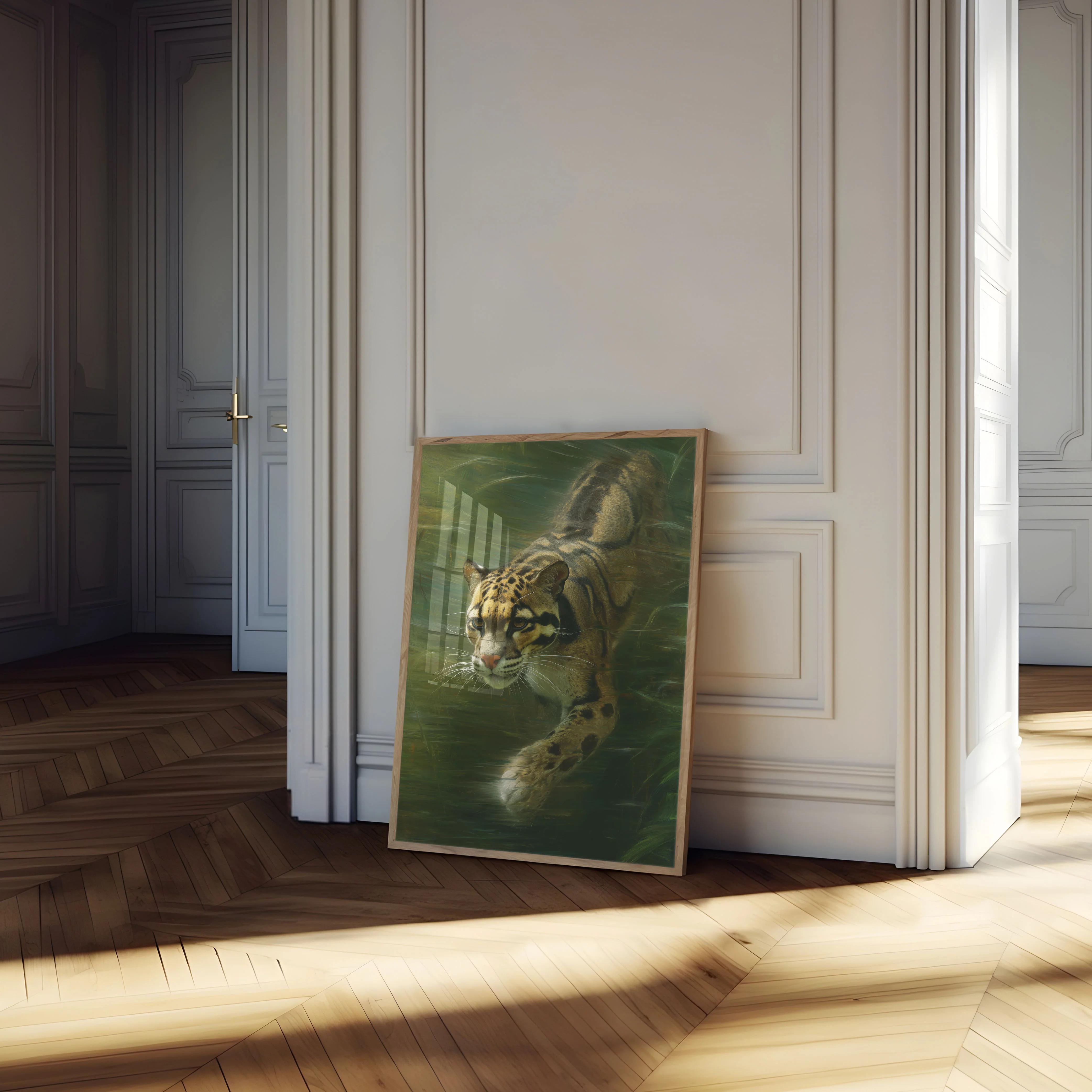 Ocelot in the Jungle Poster - Image 4