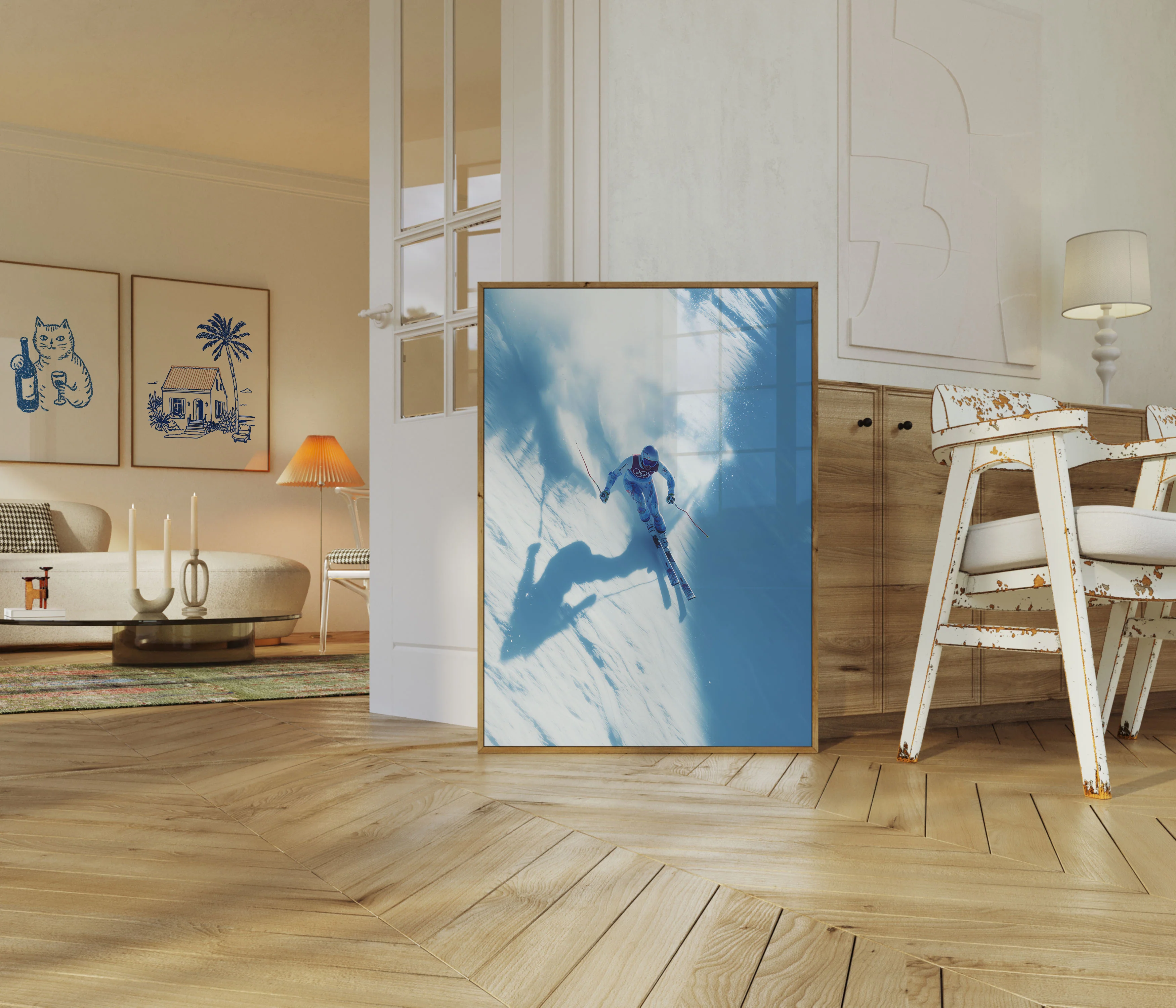 Olympic Ski Champion Poster - Image 5