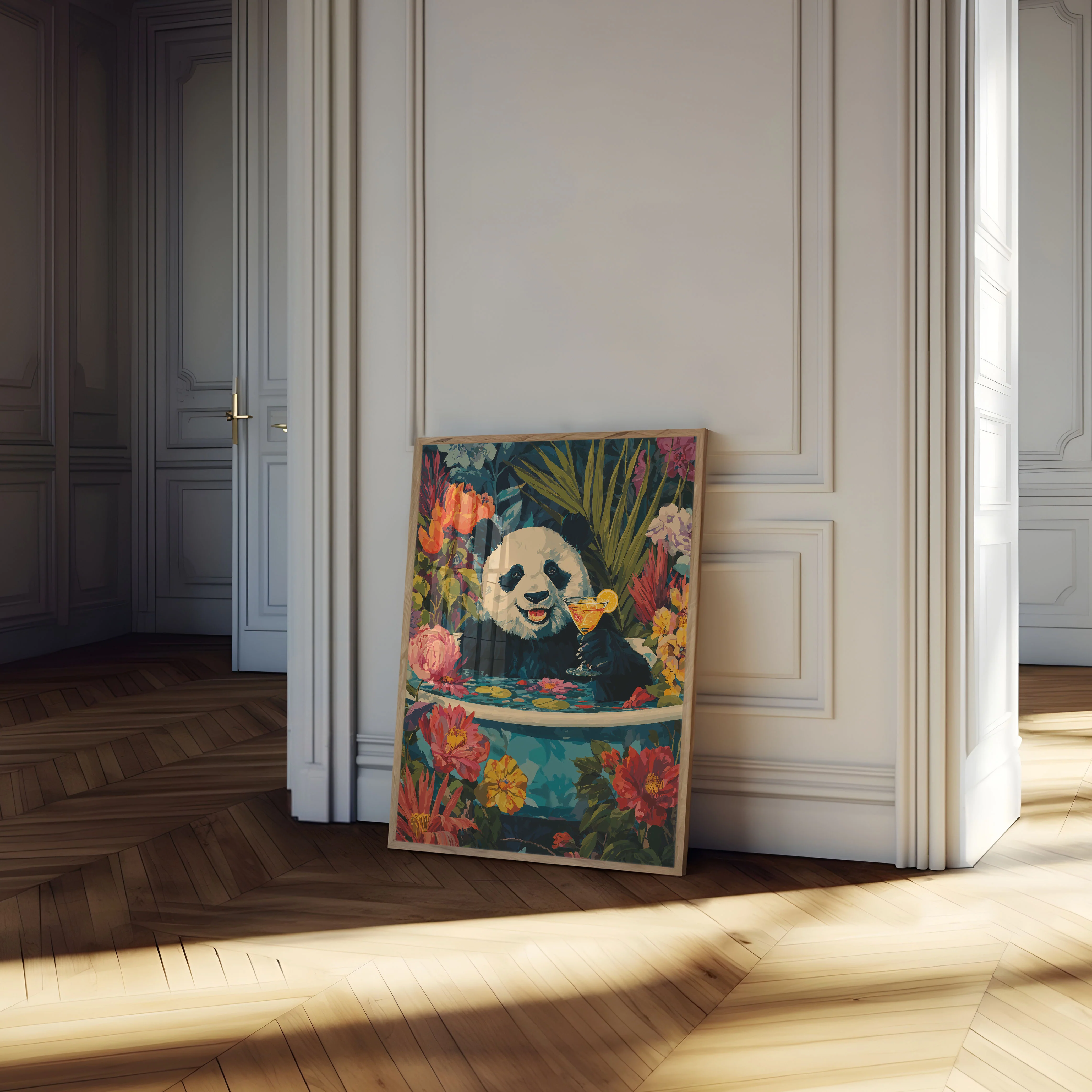 Panda's Tropical Cocktail Poster - Image 4