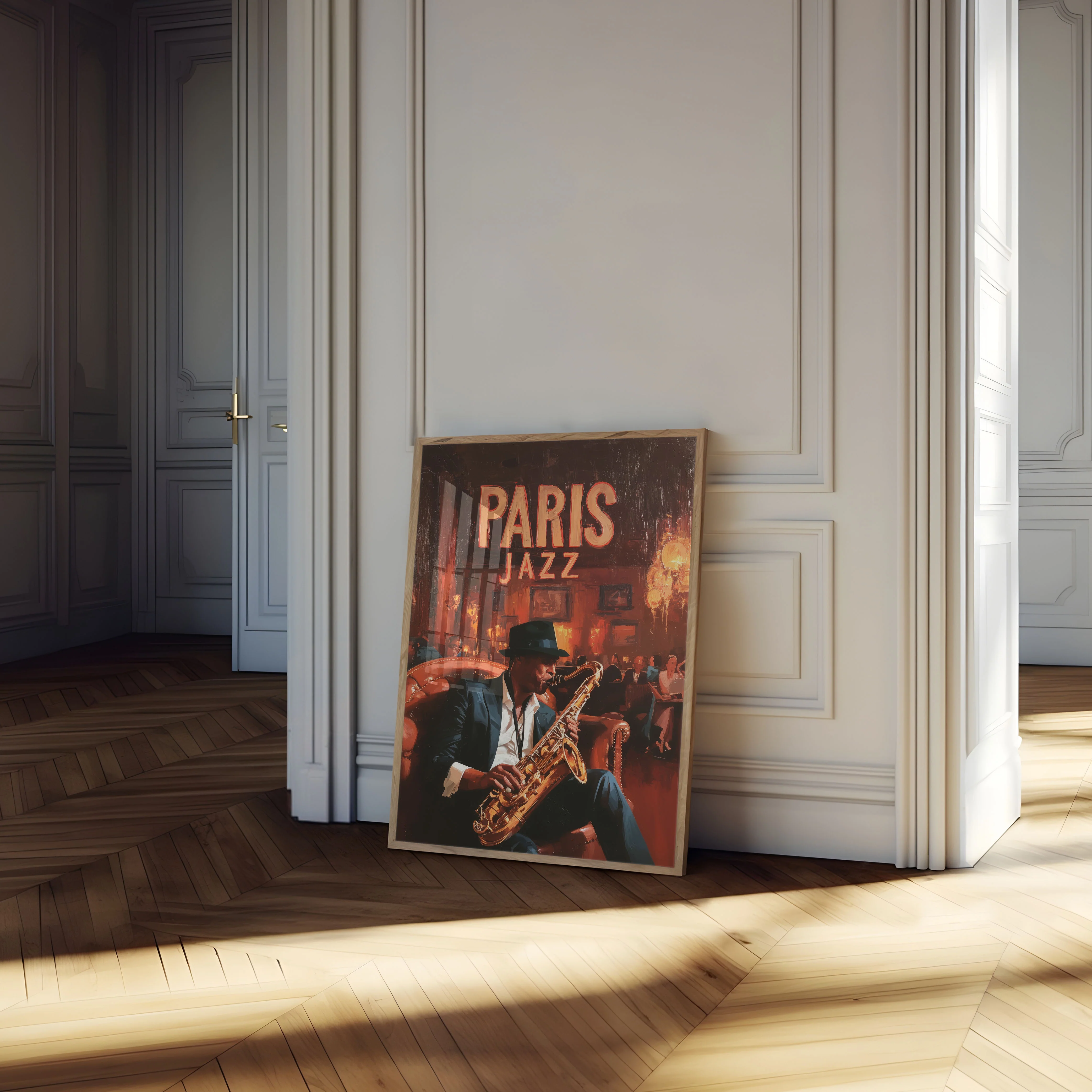 Paris Jazz Club Vintage Poster - Image 4