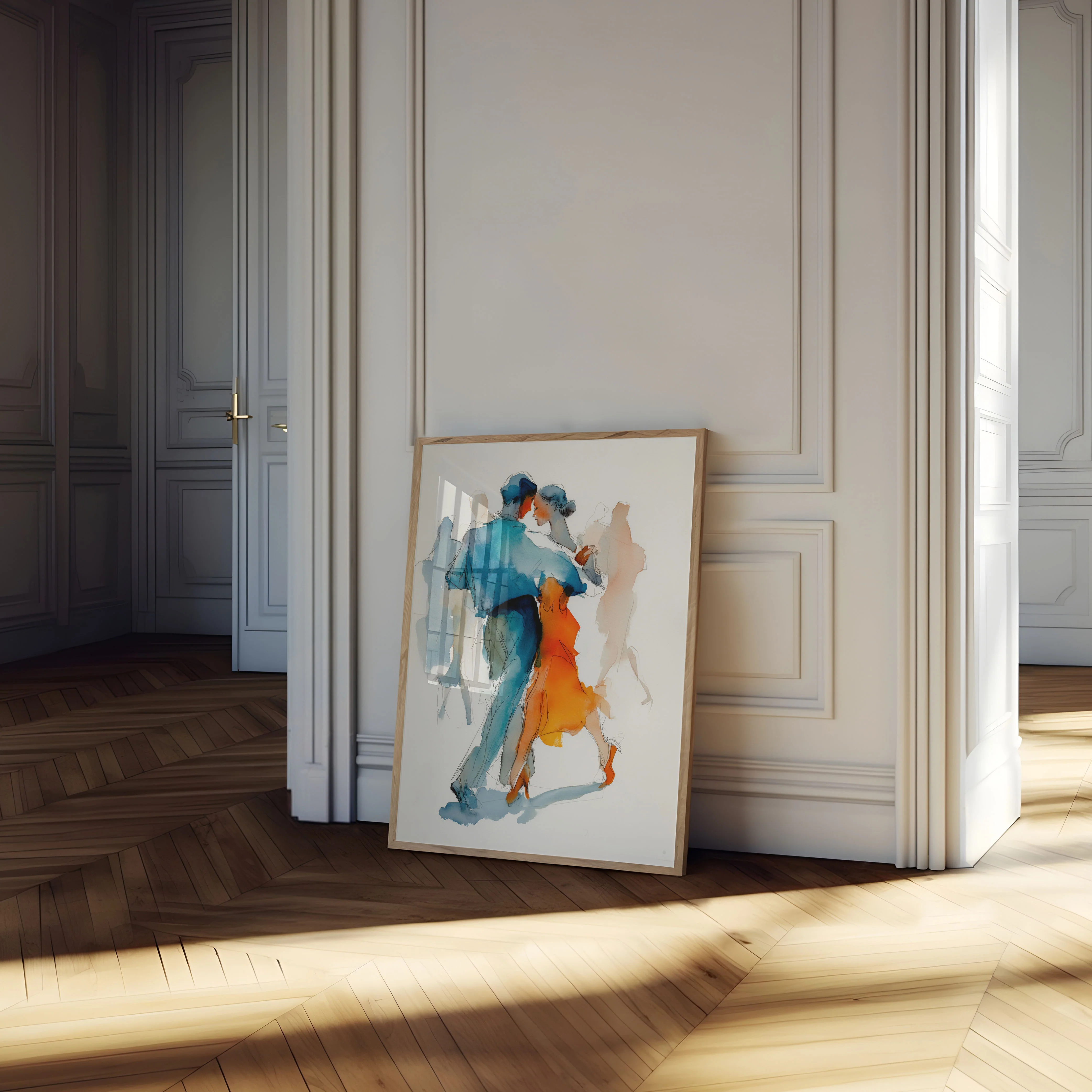 Passionate Dance Embrace Poster - Image 4