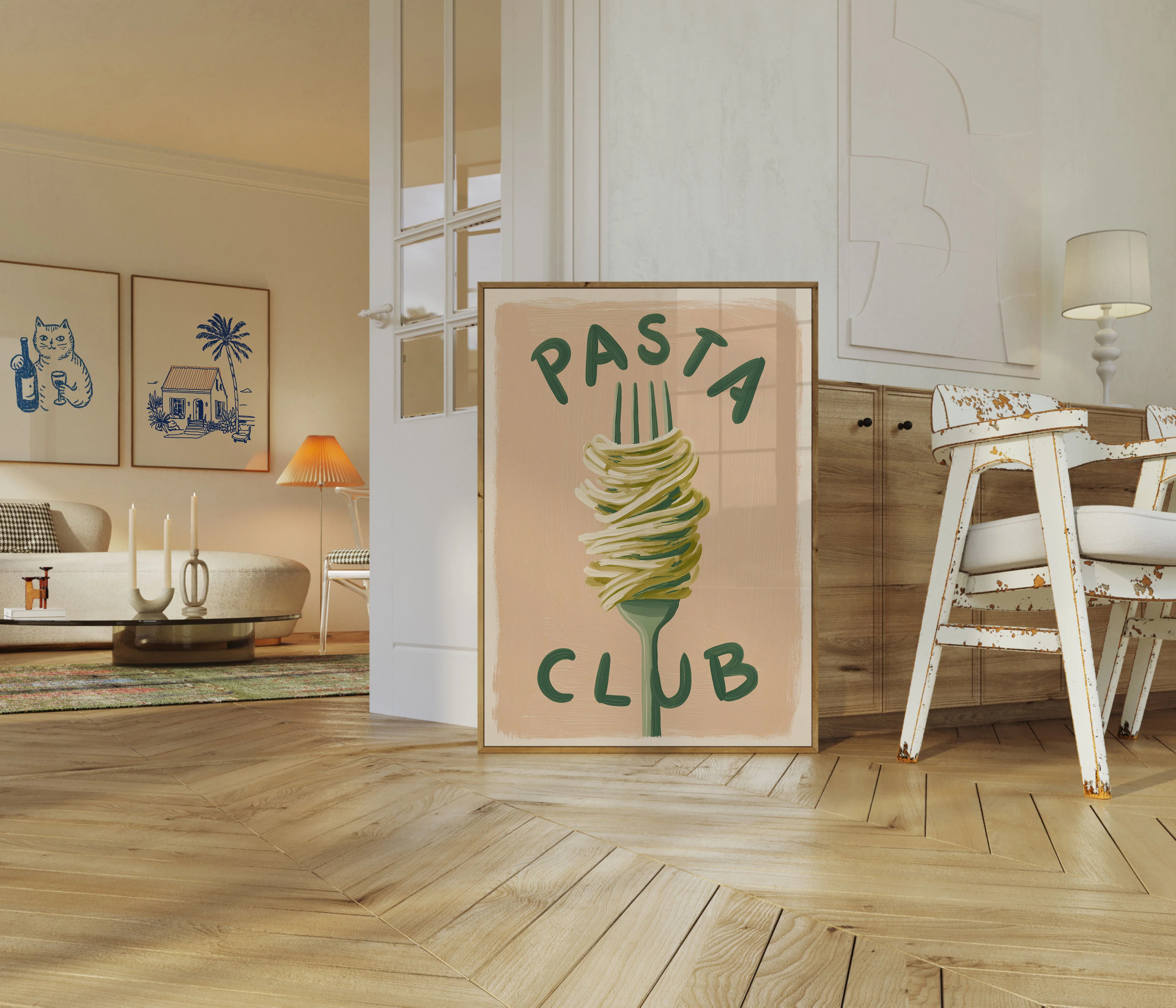 Pasta Club Culinary Poster - Image 5